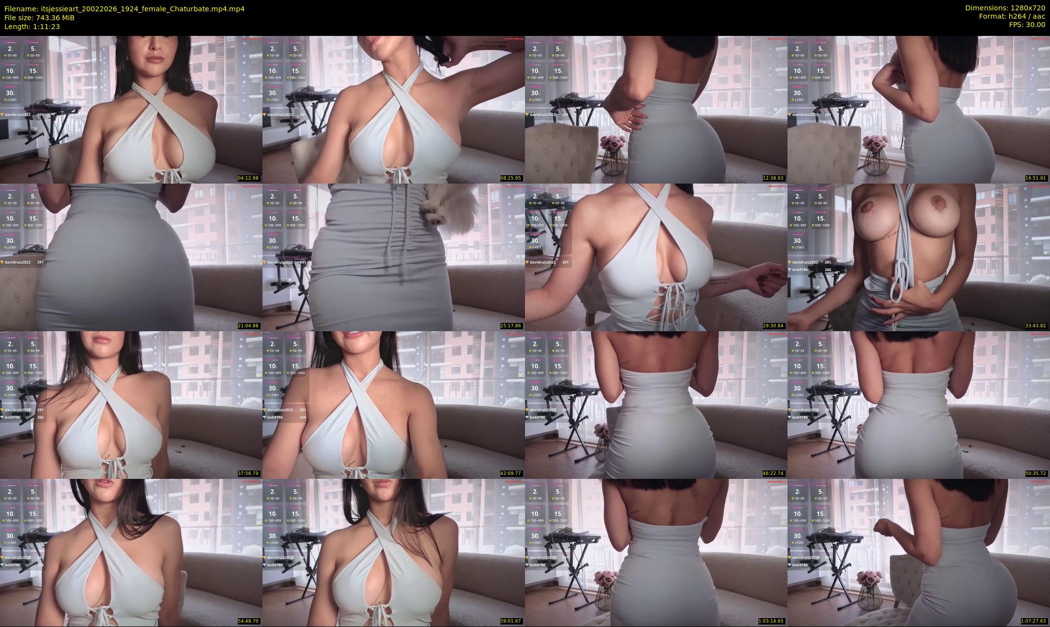 itsjessieart — 72 minute Chaturbate female cam show recording, 720p, Feb 20, 2026