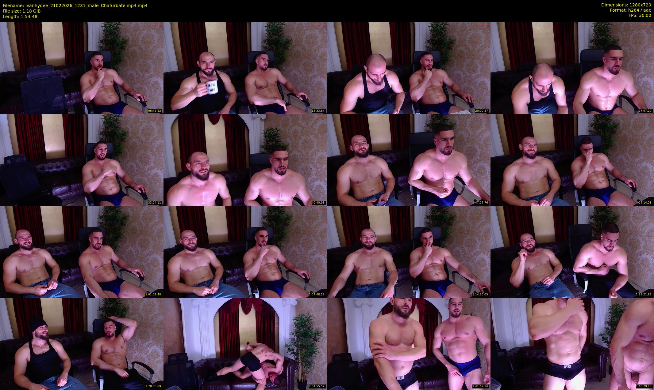 ivanhydee — 115 minute Chaturbate male cam show recording, 720p, Feb 21, 2026