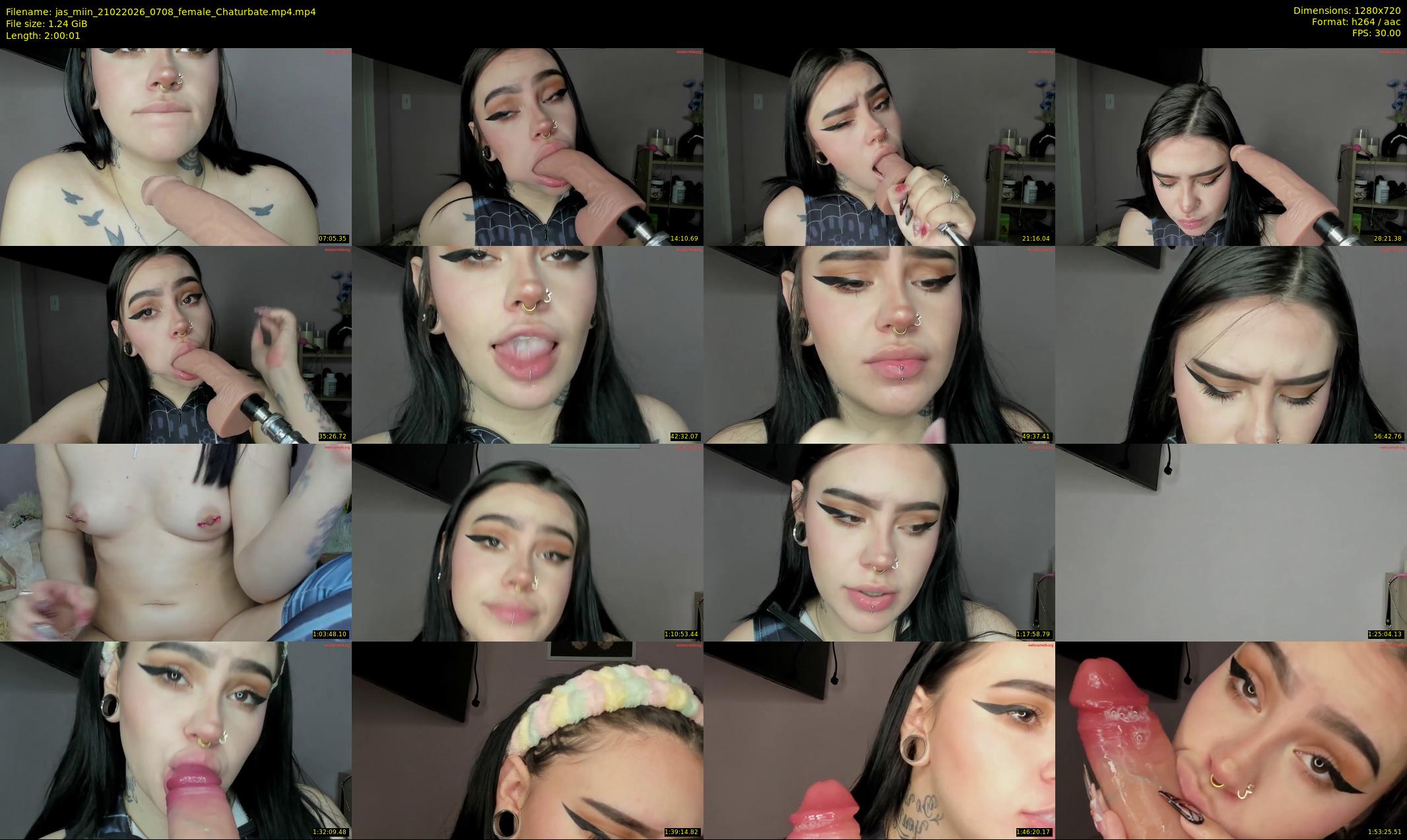 jas_miin — 121 minute Chaturbate female cam show recording, 720p, Feb 21, 2026