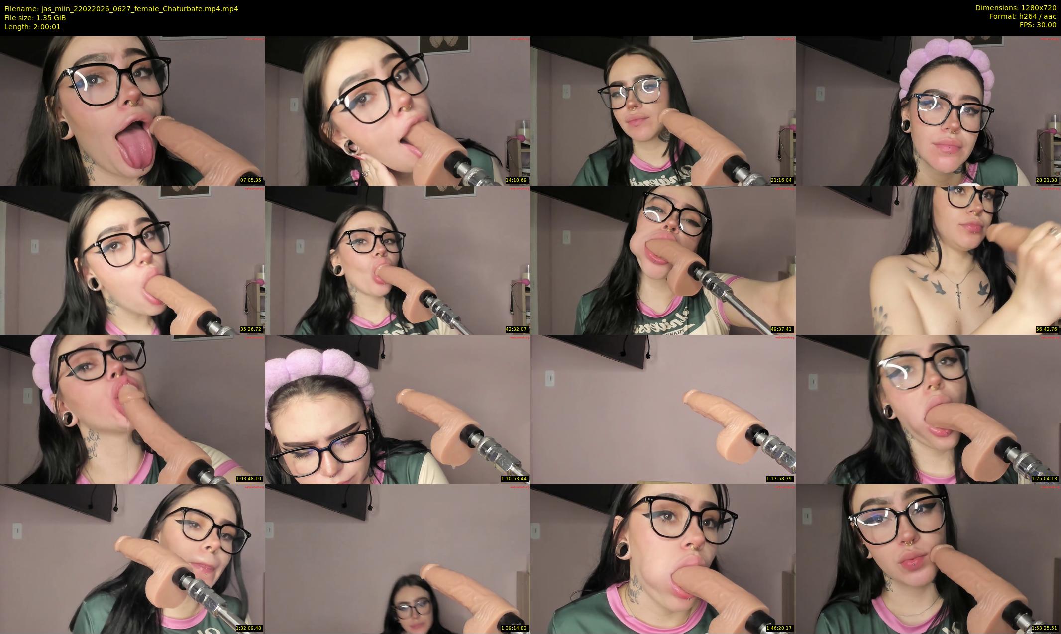 jas_miin — 121 minute Chaturbate female cam show recording, 720p, Feb 22, 2026