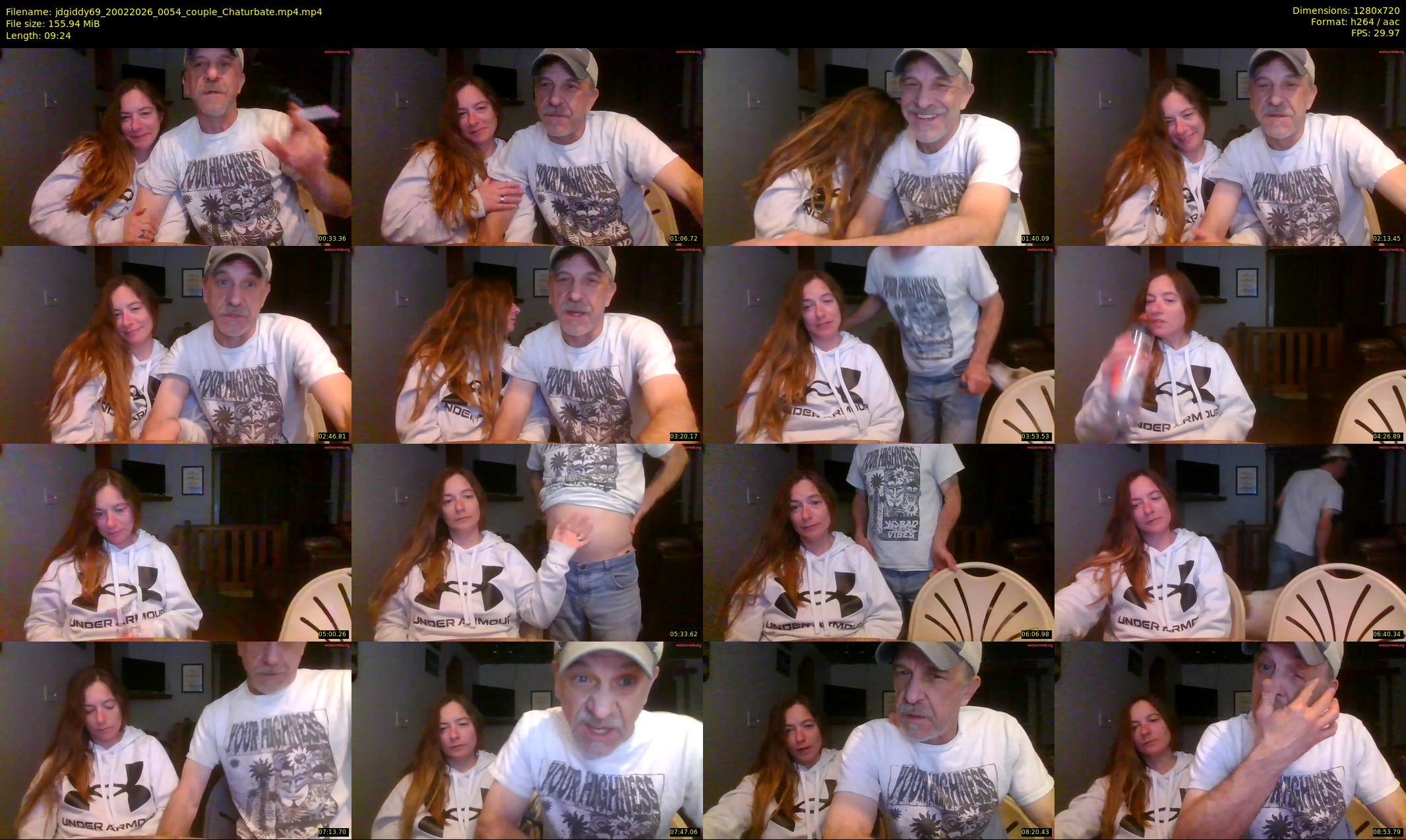 jdgiddy69 — 10 minute Chaturbate couple cam show recording, 720p, Feb 20, 2026
