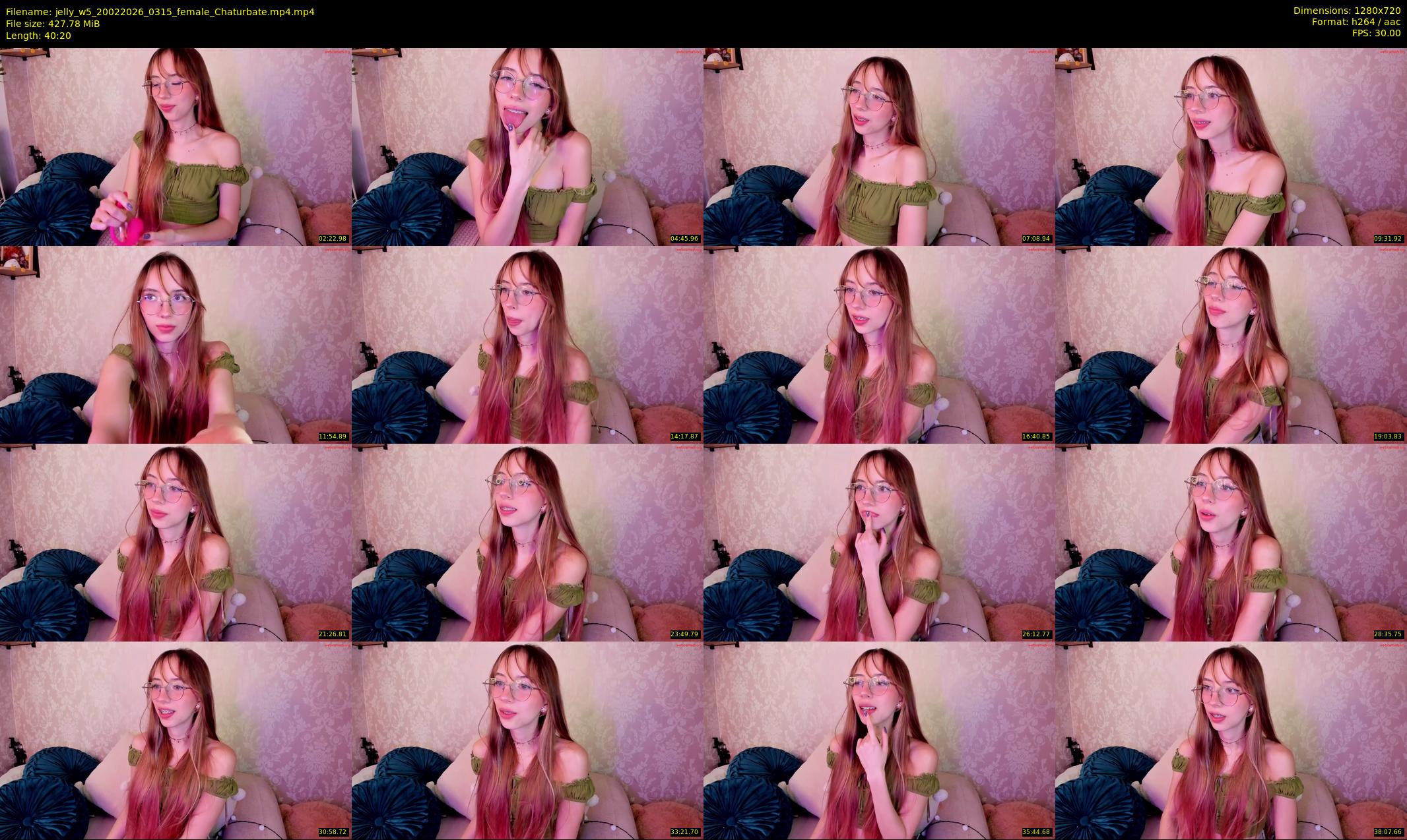 jelly_w5 — 41 minute Chaturbate female cam show recording, 720p, Feb 20, 2026