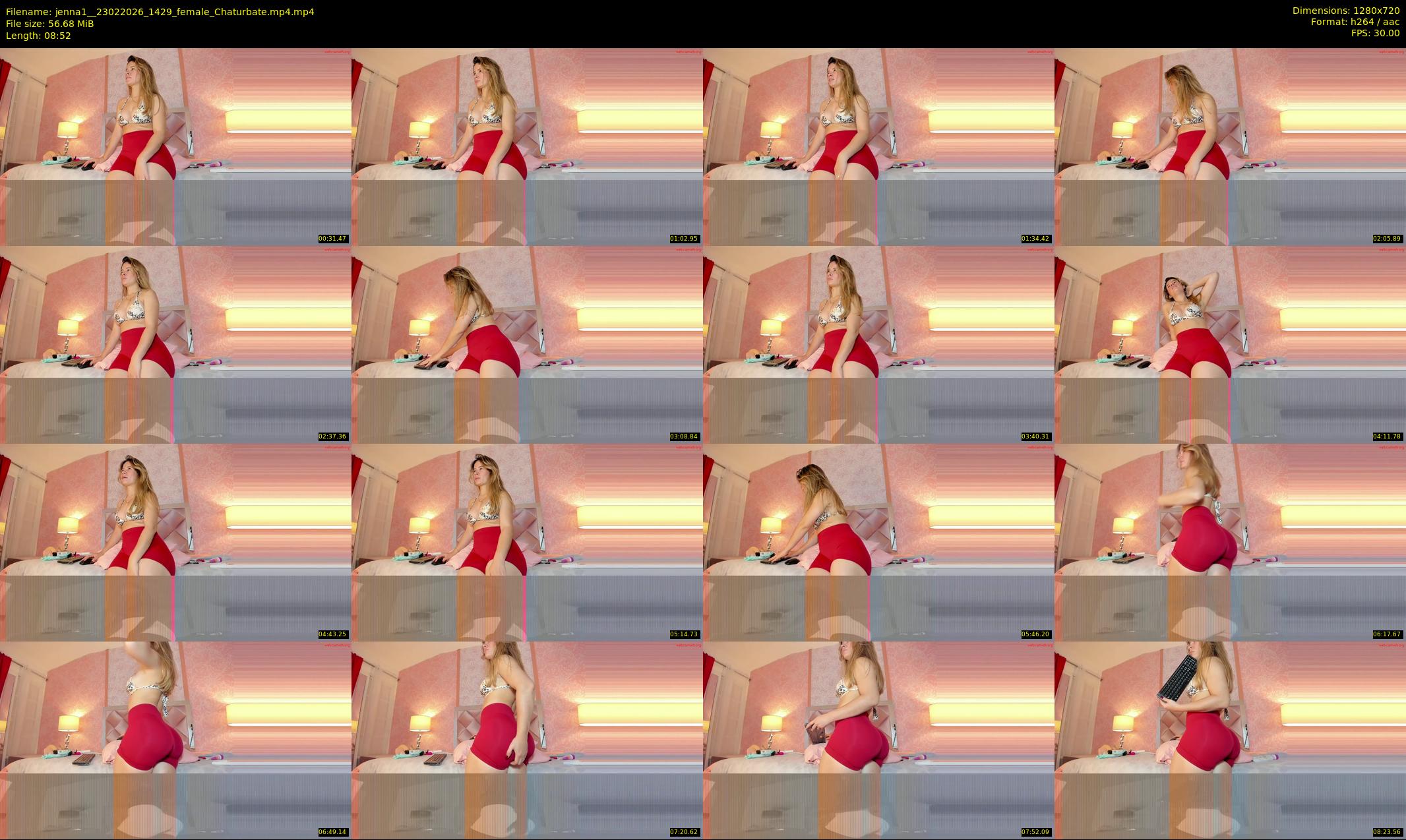jenna1_ — 9 minute Chaturbate female cam show recording, 720p, Feb 23, 2026