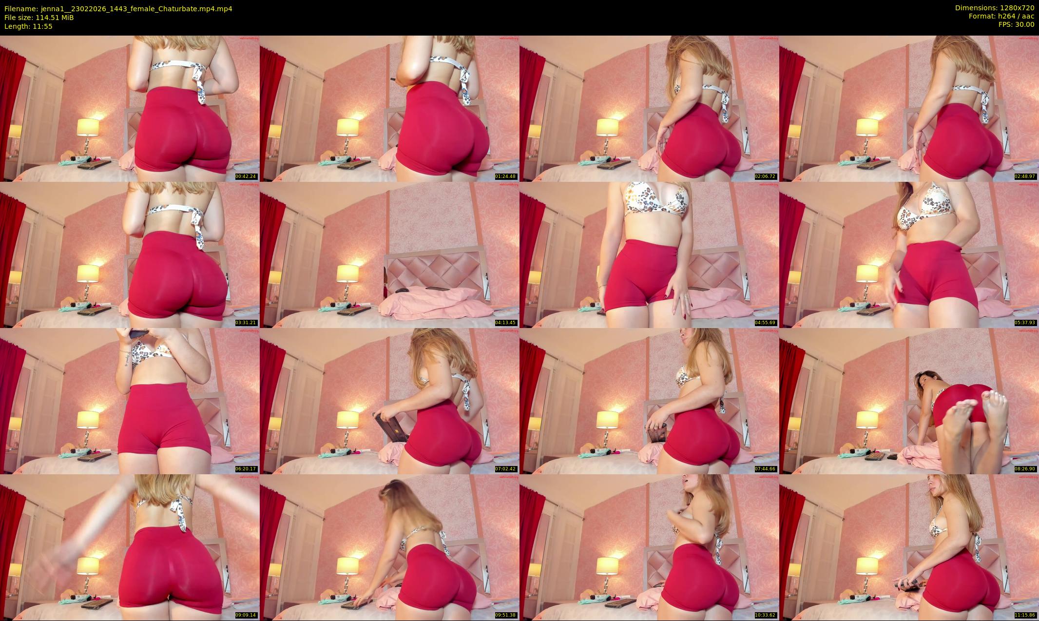 jenna1_ — 12 minute Chaturbate female cam show recording, 720p, Feb 23, 2026