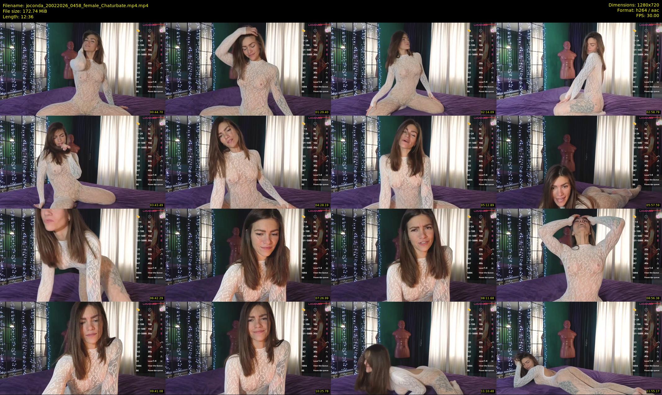 joconda — 13 minute Chaturbate female cam show recording, 720p, Feb 20, 2026