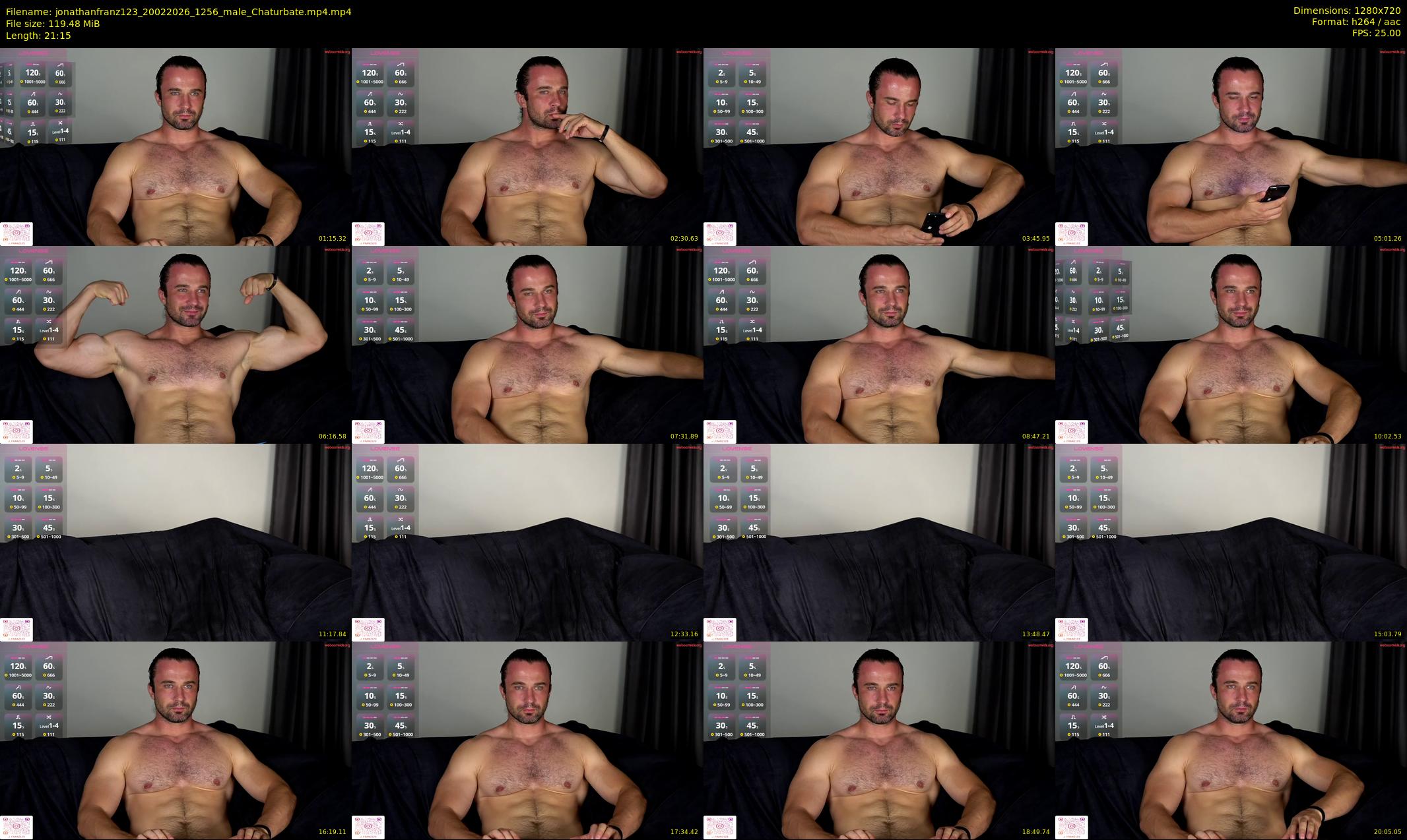 jonathanfranz123 — 22 minute Chaturbate male cam show recording, 720p, Feb 20, 2026