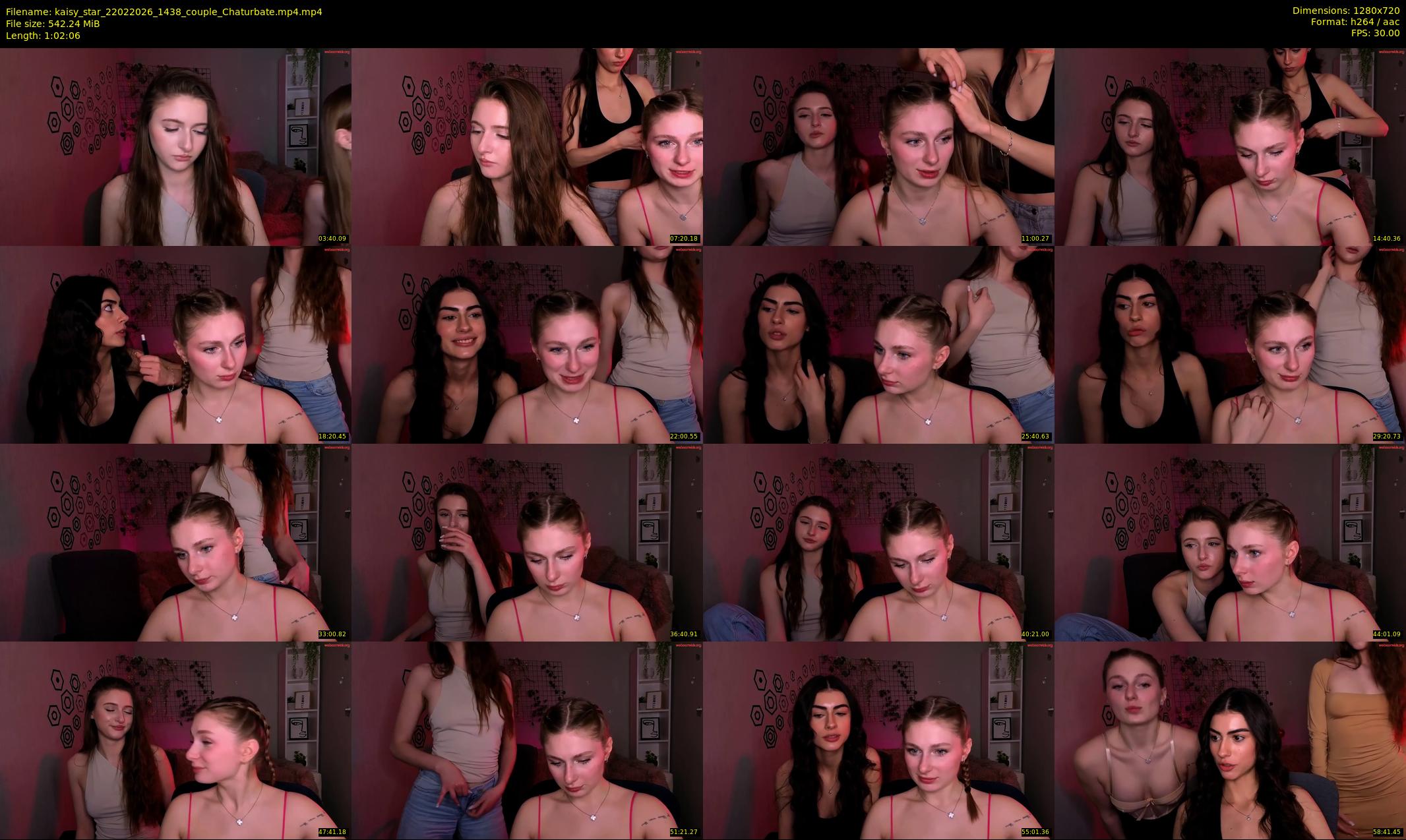 kaisy_star — 63 minute Chaturbate female cam show recording, 720p, Feb 22, 2026