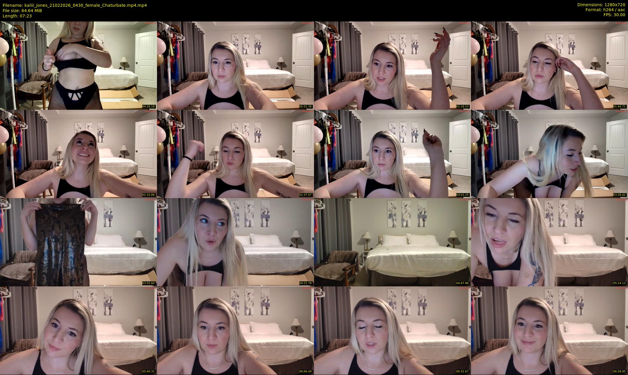 kaliii_jones — 8 minute Chaturbate female cam show recording, 720p, Feb 21, 2026