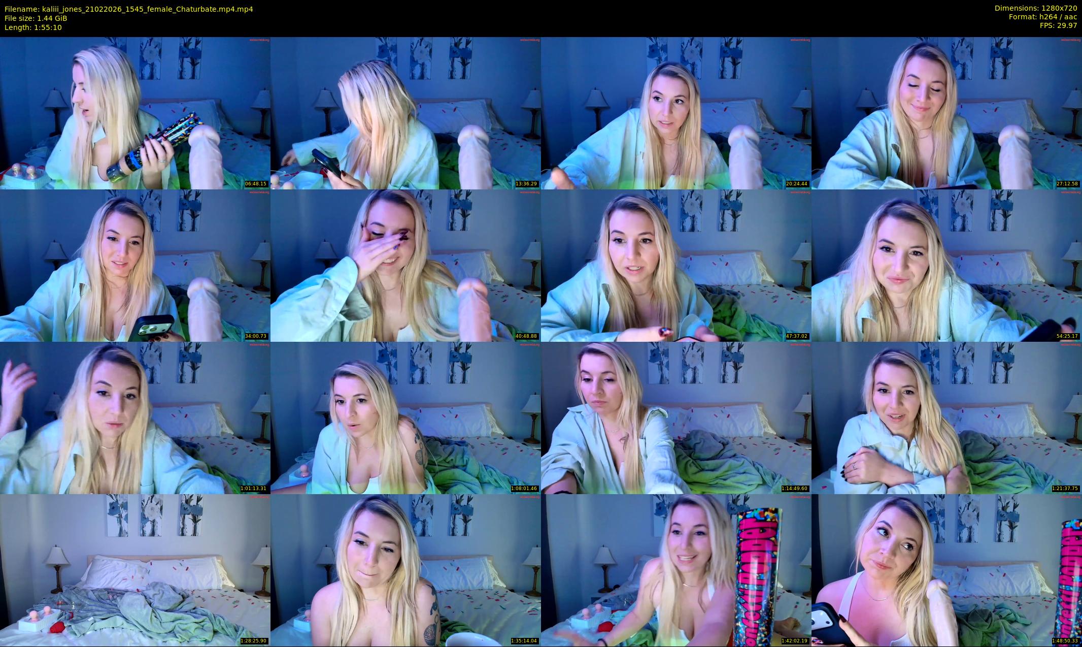 kaliii_jones — 116 minute Chaturbate female cam show recording, 720p, Feb 21, 2026