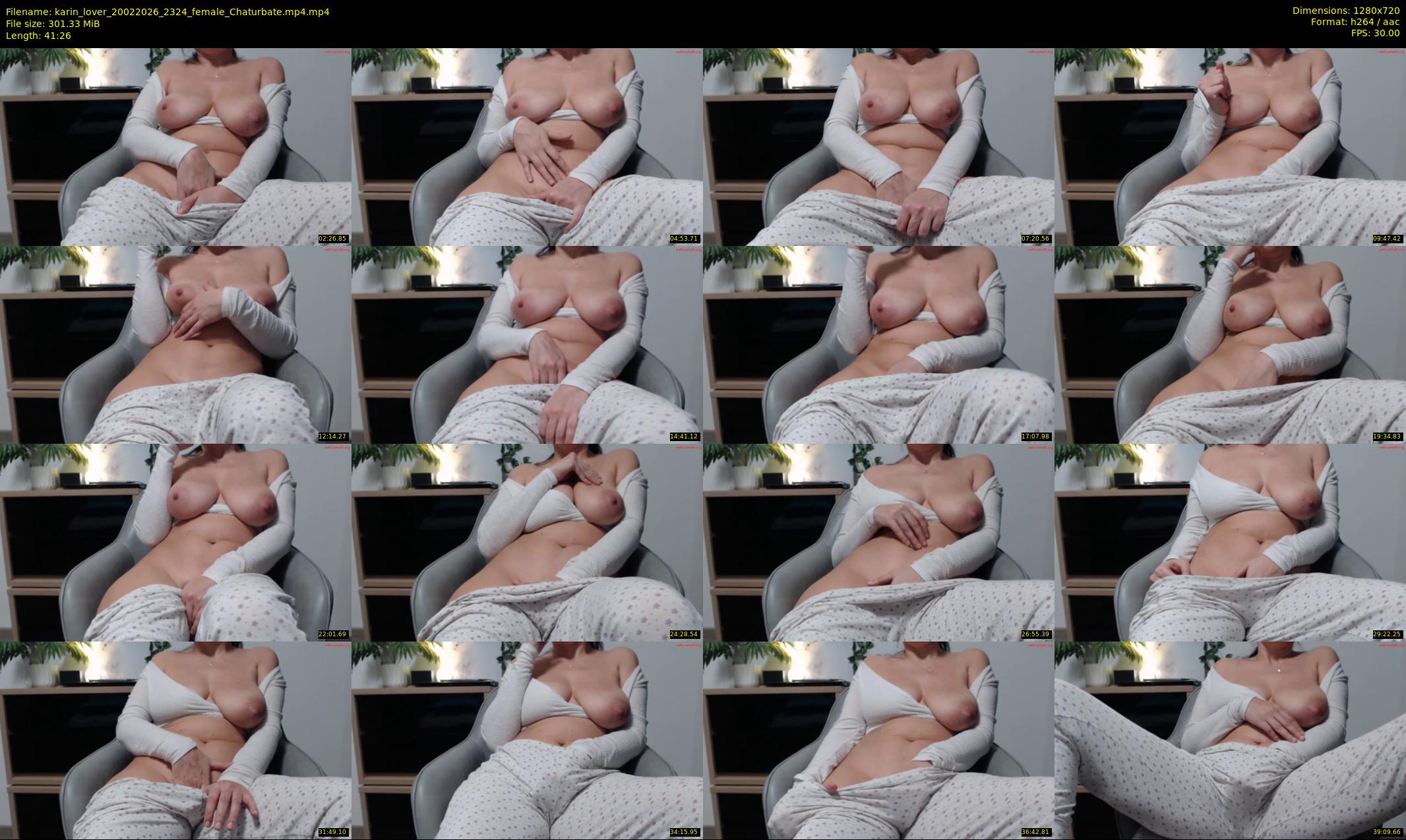 karin_lover — 42 minute Chaturbate female cam show recording, 720p, Feb 20, 2026