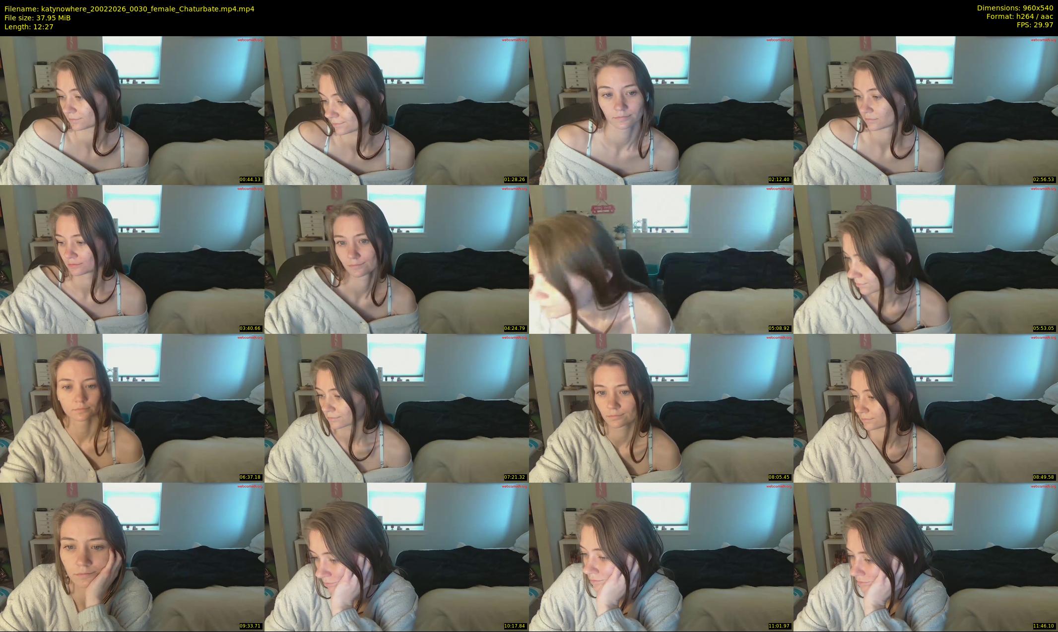 katynowhere — 13 minute Chaturbate female cam show recording, 480p, Feb 20, 2026