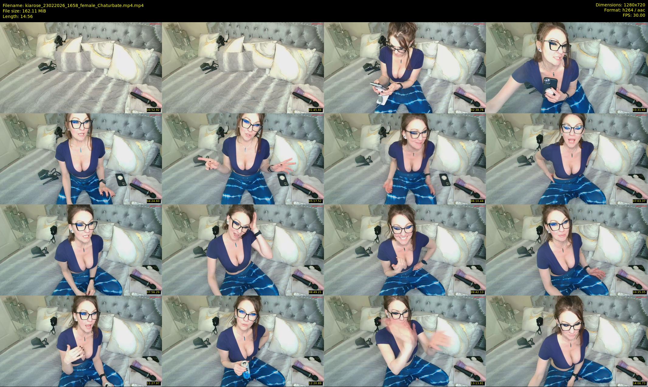 kiarose — 15 minute Chaturbate female cam show recording, 720p, Feb 23, 2026