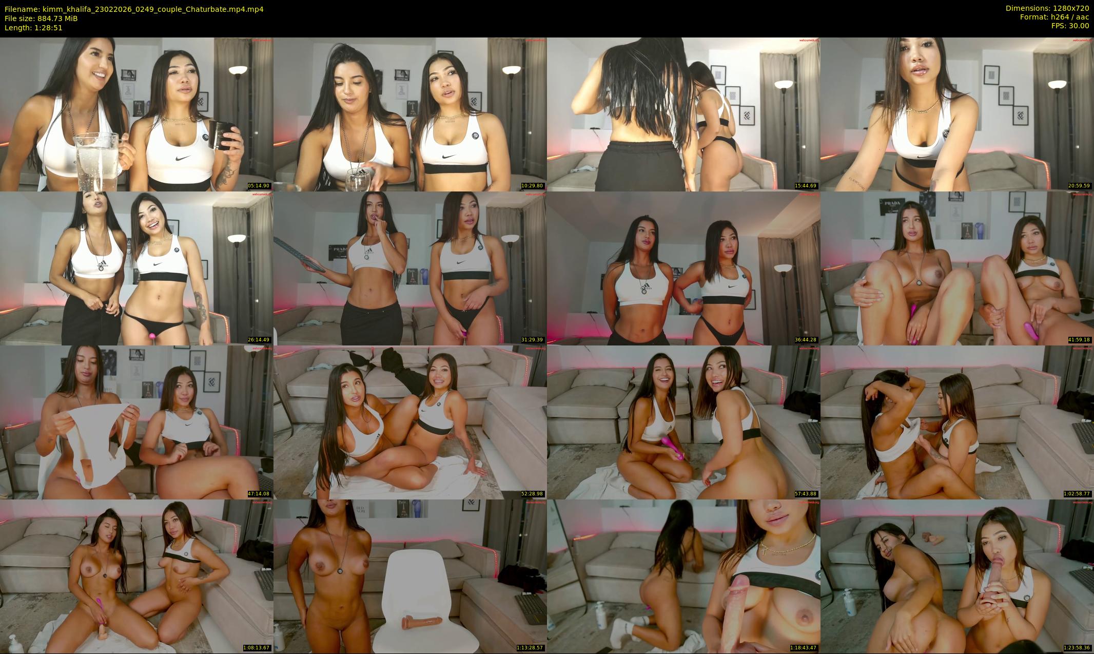 kimm_khalifa — 89 minute Chaturbate female cam show recording, 720p, Feb 23, 2026