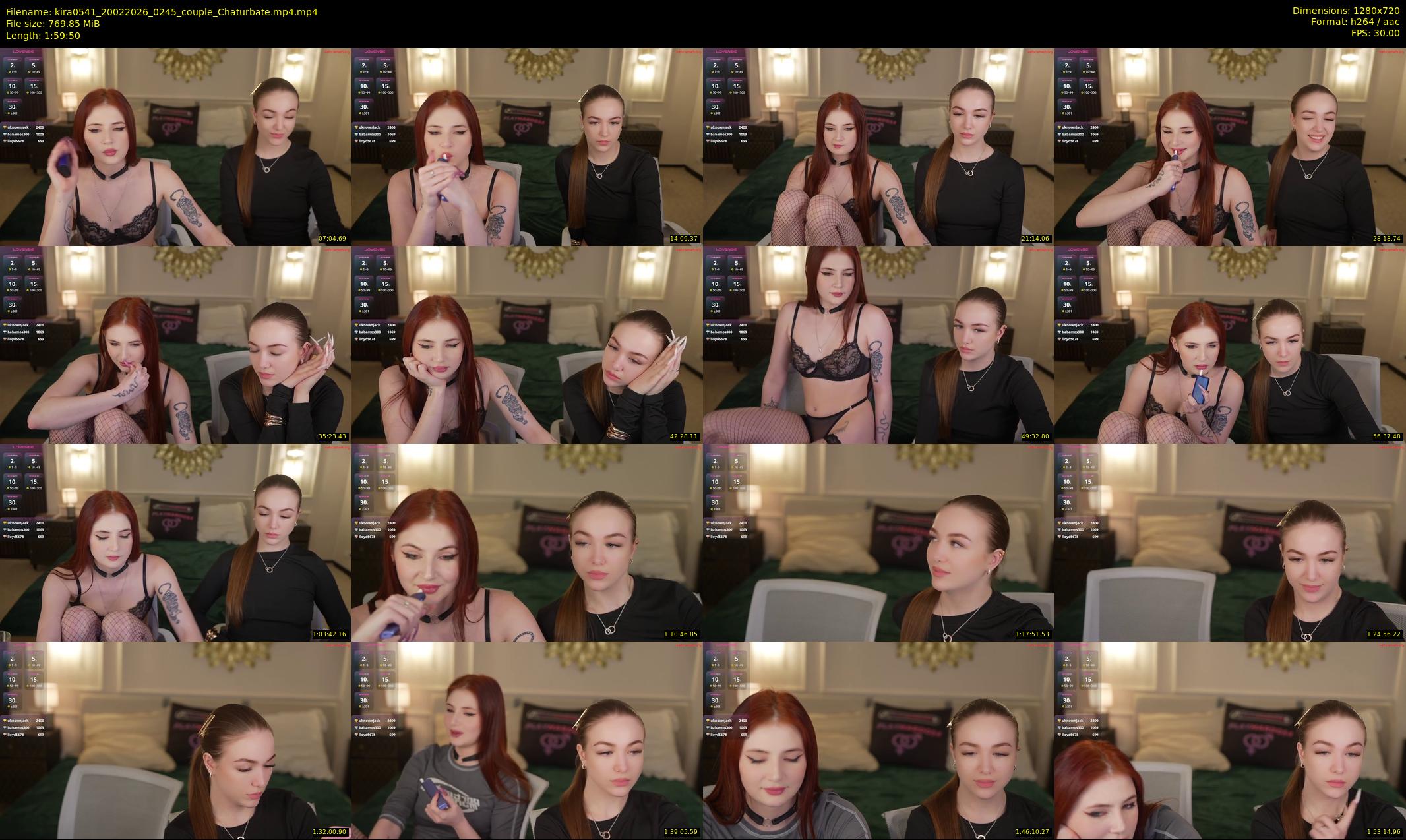 kira0541 — 120 minute Chaturbate couple cam show recording, 720p, Feb 20, 2026