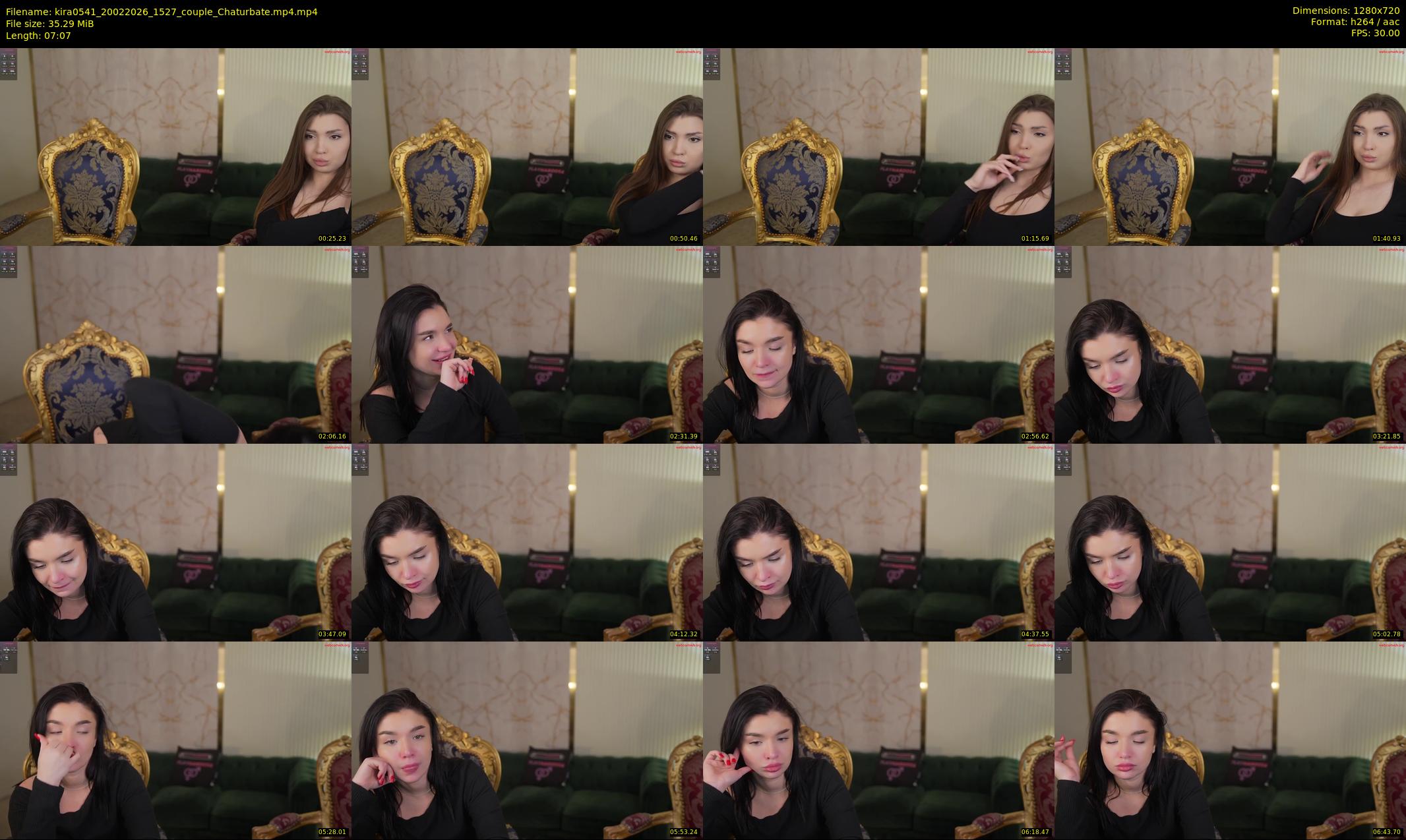 kira0541 — 8 minute Chaturbate couple cam show recording, 720p, Feb 20, 2026