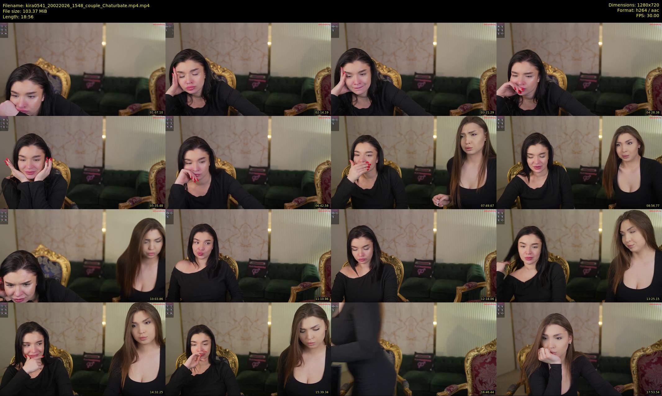 kira0541 — 19 minute Chaturbate couple cam show recording, 720p, Feb 20, 2026