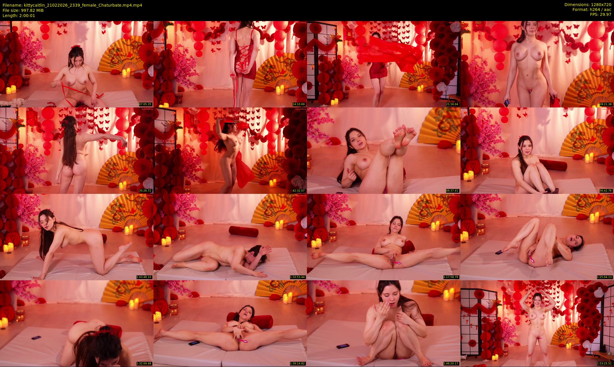 kittycaitlin — 121 minute Chaturbate female cam show recording, 720p, Feb 21, 2026