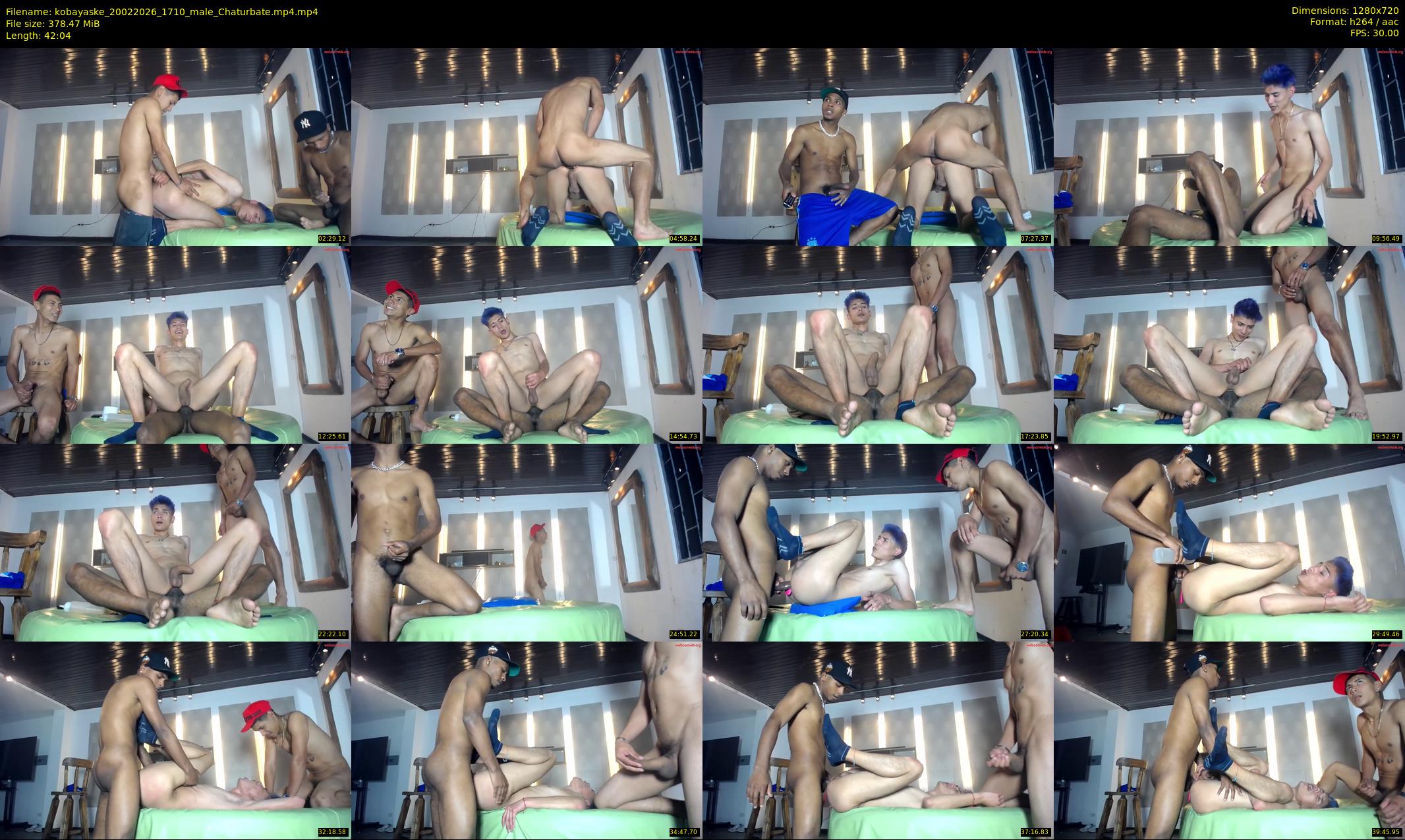 kobayaske — 43 minute Chaturbate male cam show recording, 720p, Feb 20, 2026