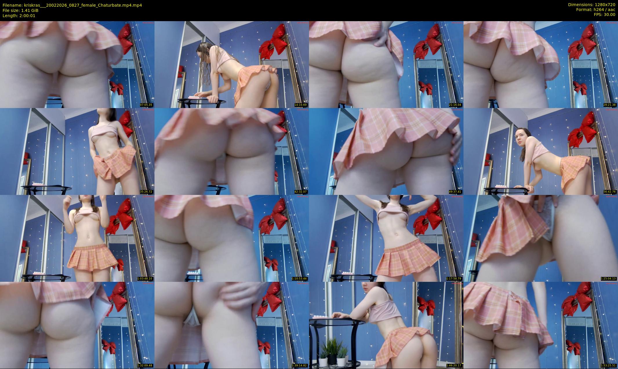 kriskras__ — 121 minute Chaturbate female cam show recording, 720p, Feb 20, 2026