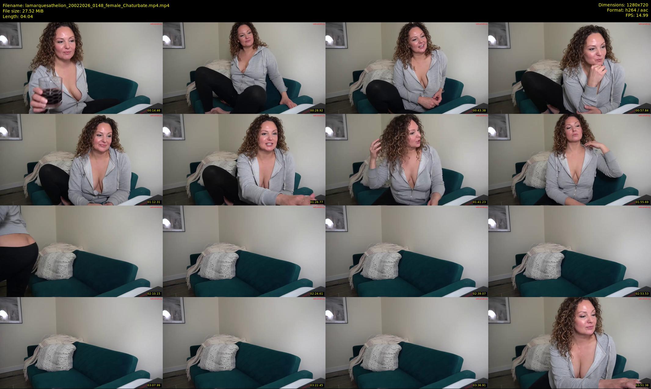lamarquesathelion — 5 minute Chaturbate female cam show recording, 720p, Feb 20, 2026