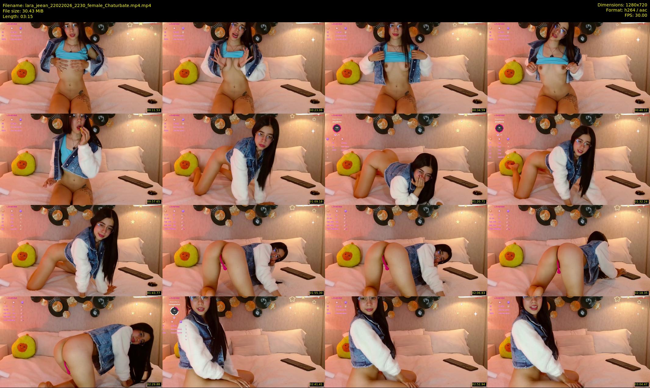 lara_jeean — 4 minute Chaturbate female cam show recording, 720p, Feb 22, 2026