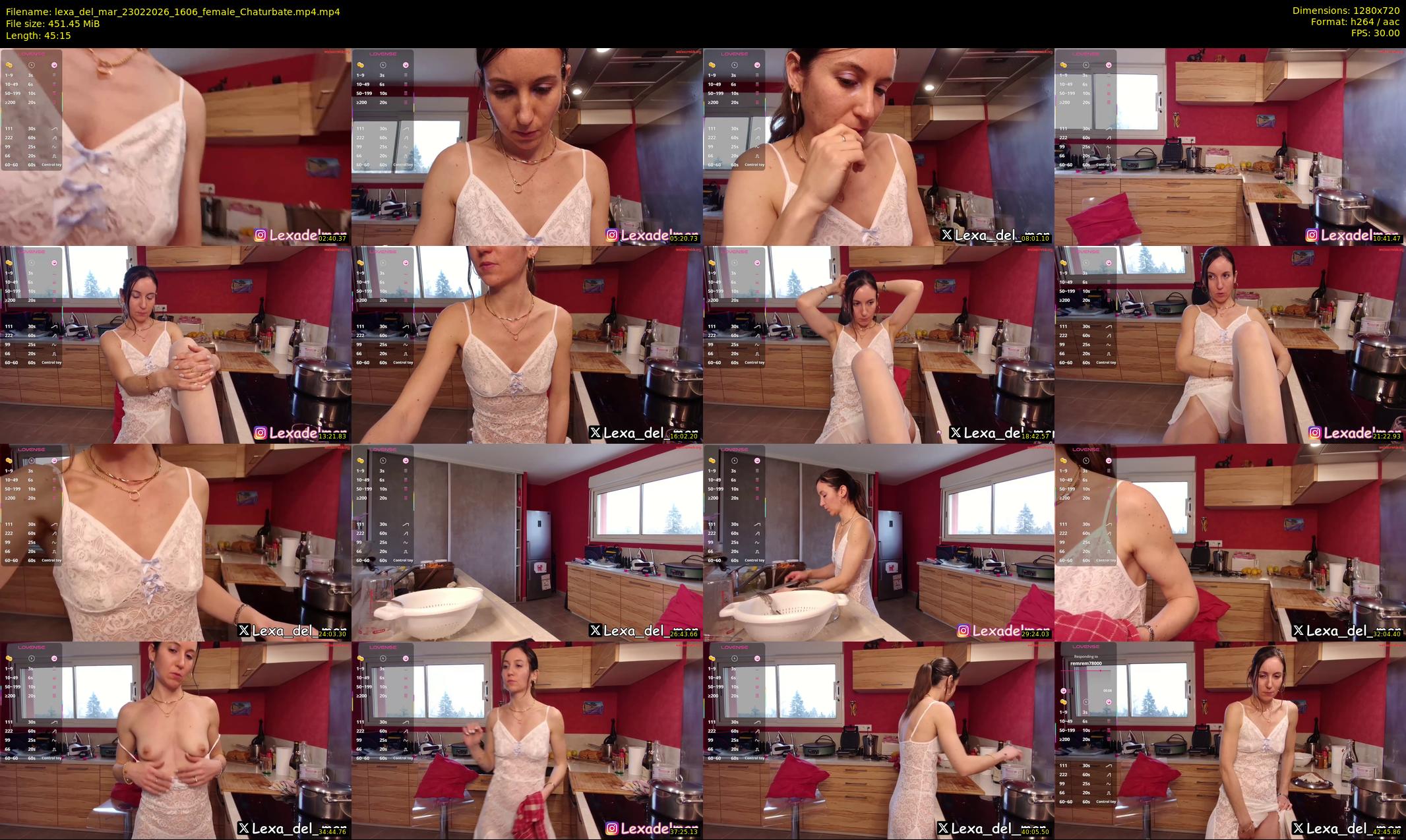 lexa_del_mar — 46 minute Chaturbate female cam show recording, 720p, Feb 23, 2026