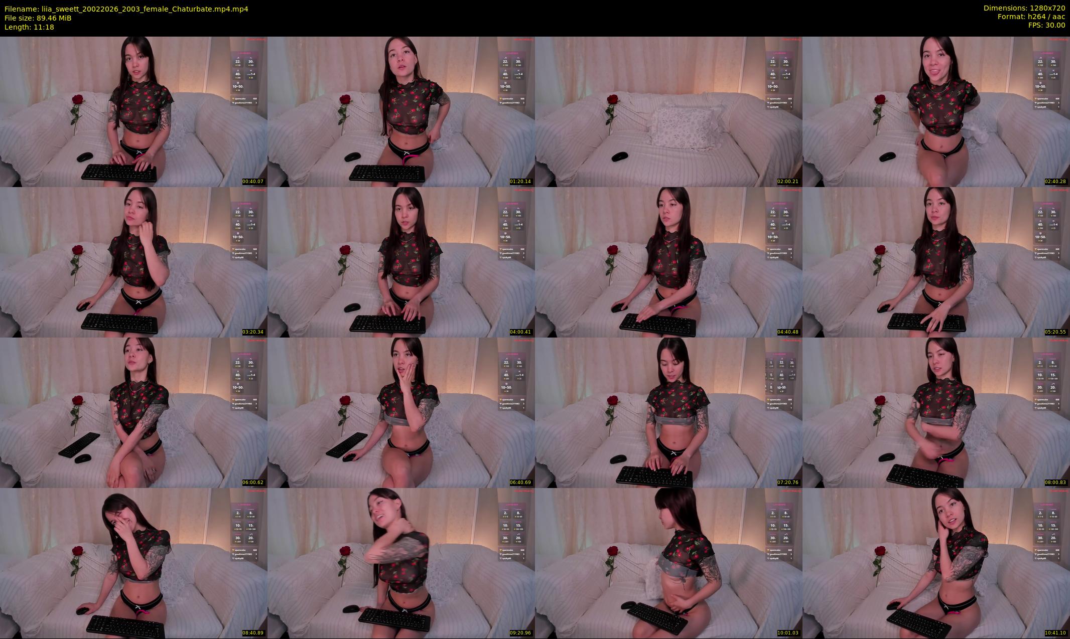 liia_sweett — 12 minute Chaturbate female cam show recording, 720p, Feb 20, 2026