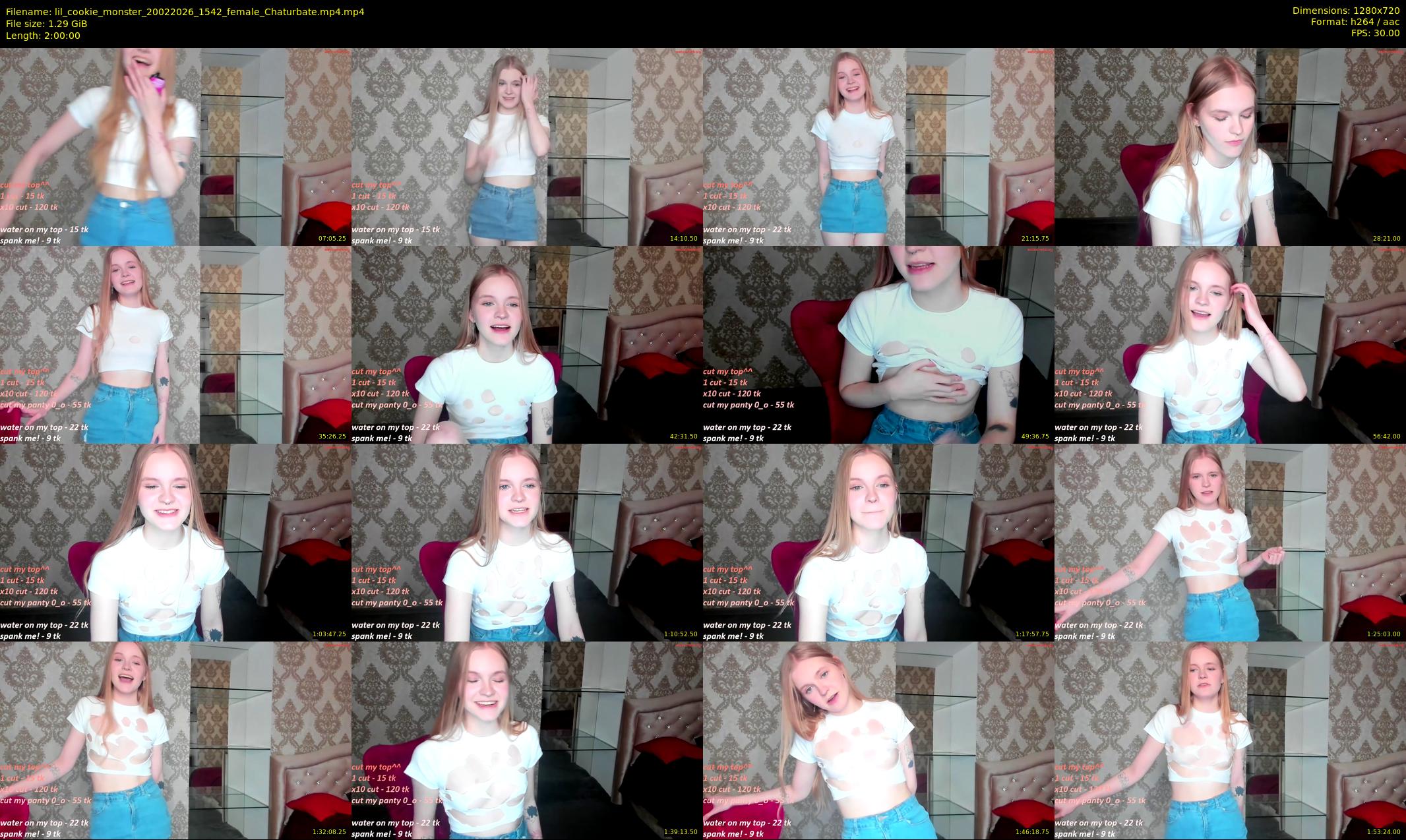 lil_cookie_monster — 120 minute Chaturbate female cam show recording, 720p, Feb 20, 2026