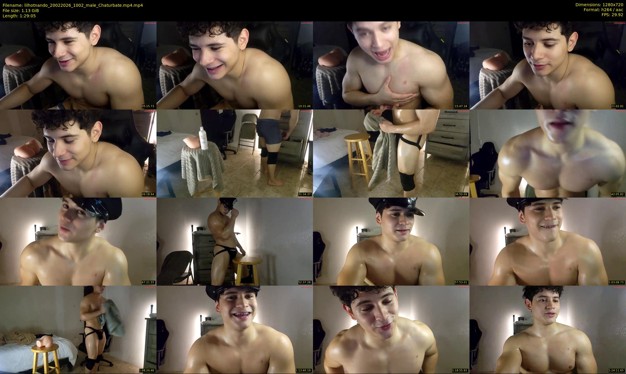 lilhotnando — 90 minute Chaturbate male cam show recording, 720p, Feb 20, 2026