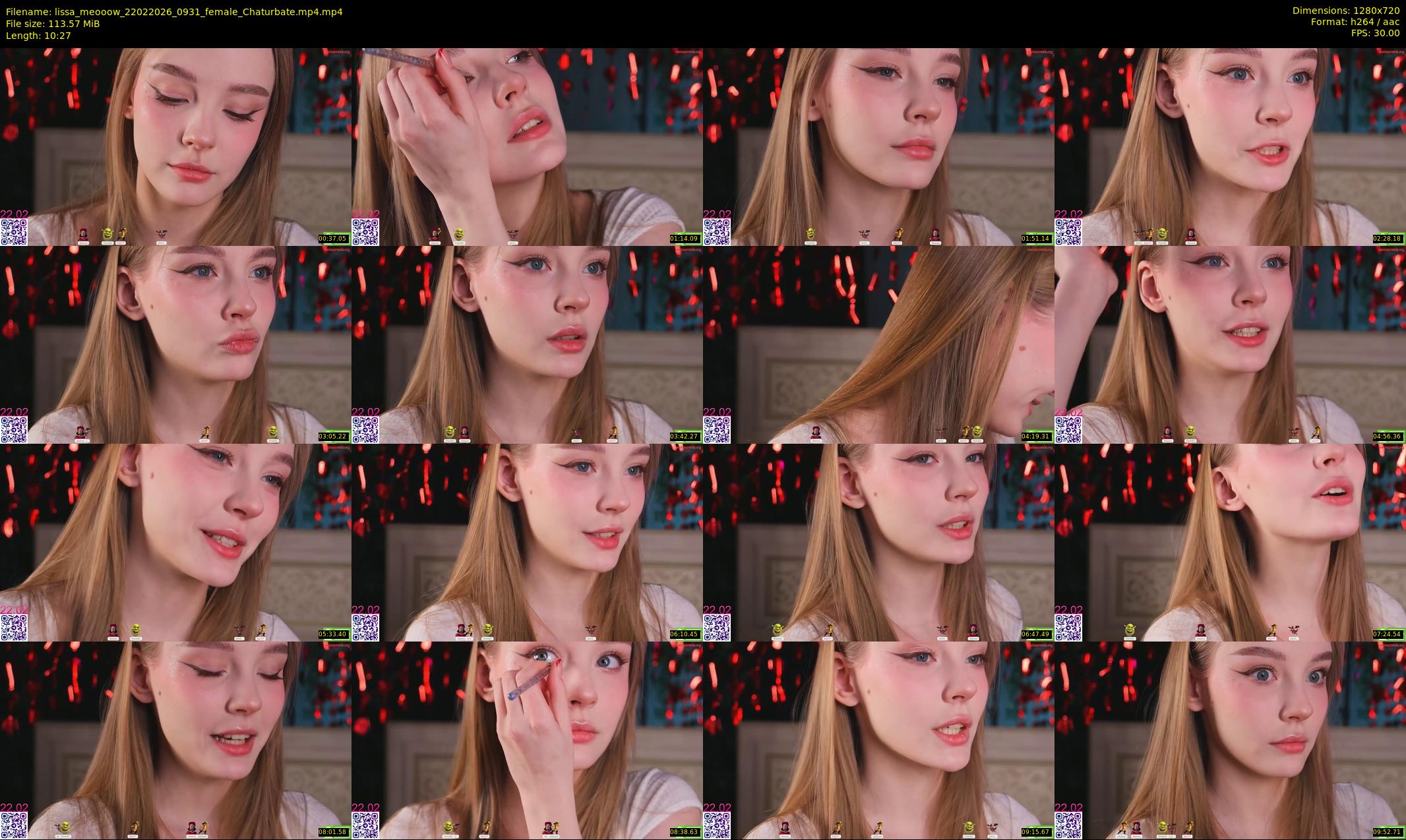 lissa_meooow — 11 minute Chaturbate female cam show recording, 720p, Feb 22, 2026
