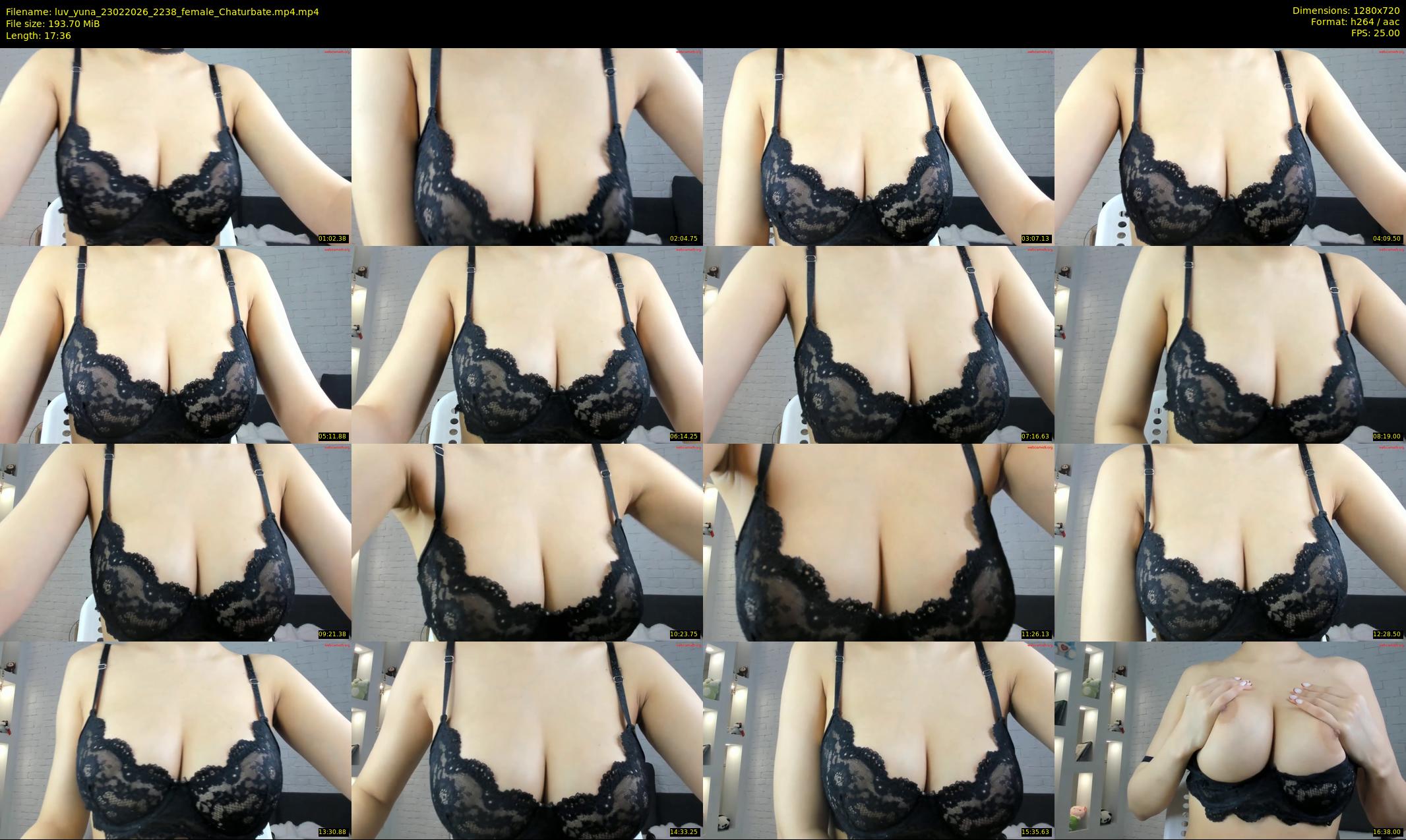luv_yuna — 18 minute Chaturbate female cam show recording, 720p, Feb 23, 2026