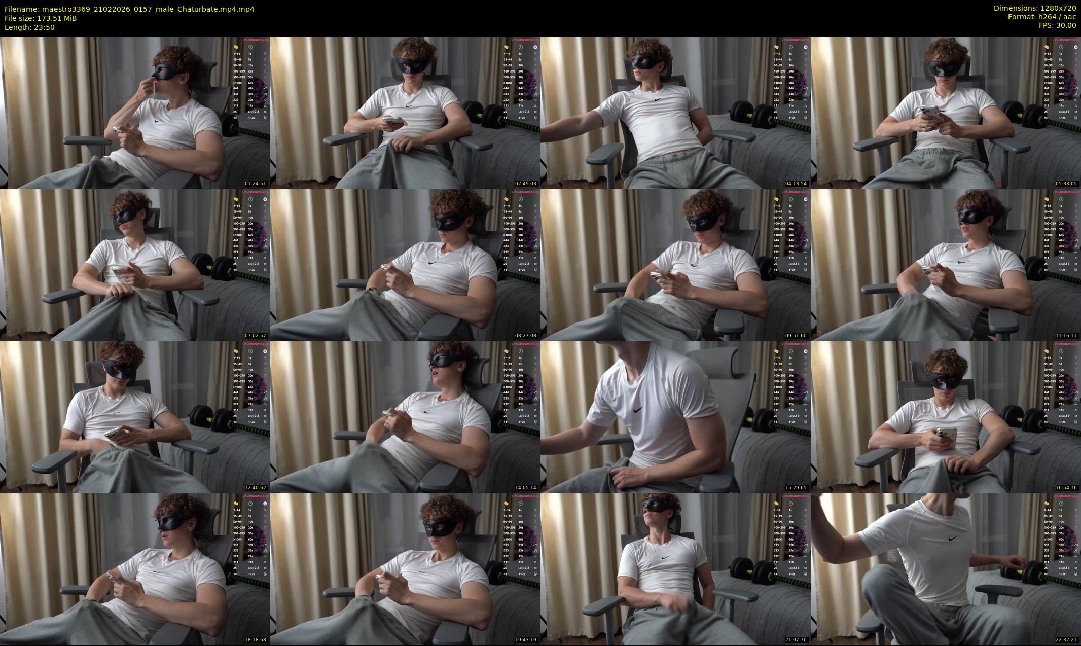 maestro3369 — 24 minute Chaturbate male cam show recording, 720p, Feb 21, 2026