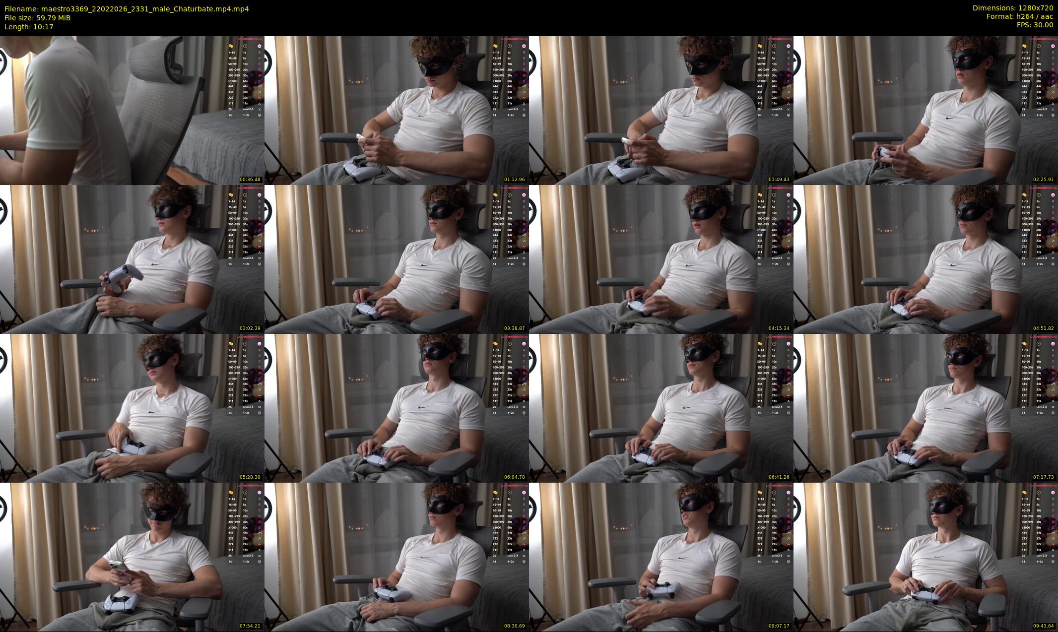 maestro3369 — 11 minute Chaturbate male cam show recording, 720p, Feb 22, 2026