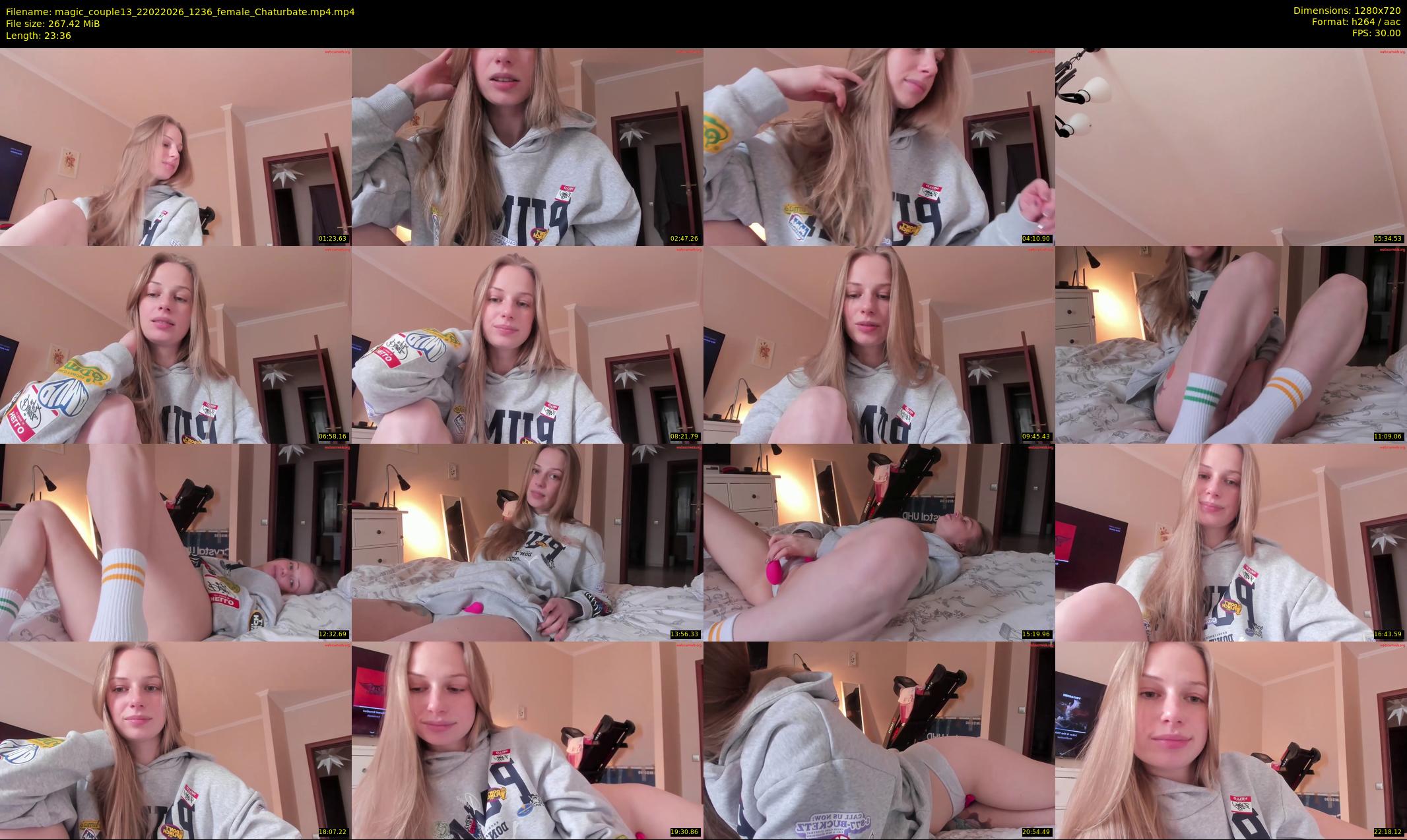 magic_couple13 — 24 minute Chaturbate couple cam show recording, 720p, Feb 22, 2026