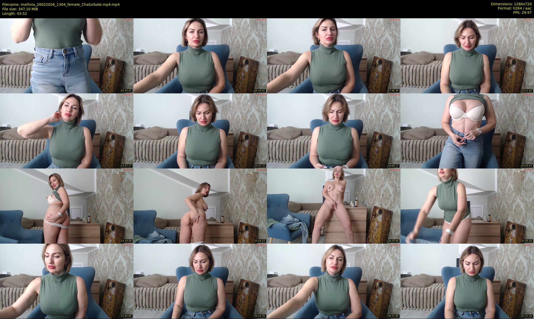 mallinia — 44 minute Chaturbate female cam show recording, 720p, Feb 20, 2026