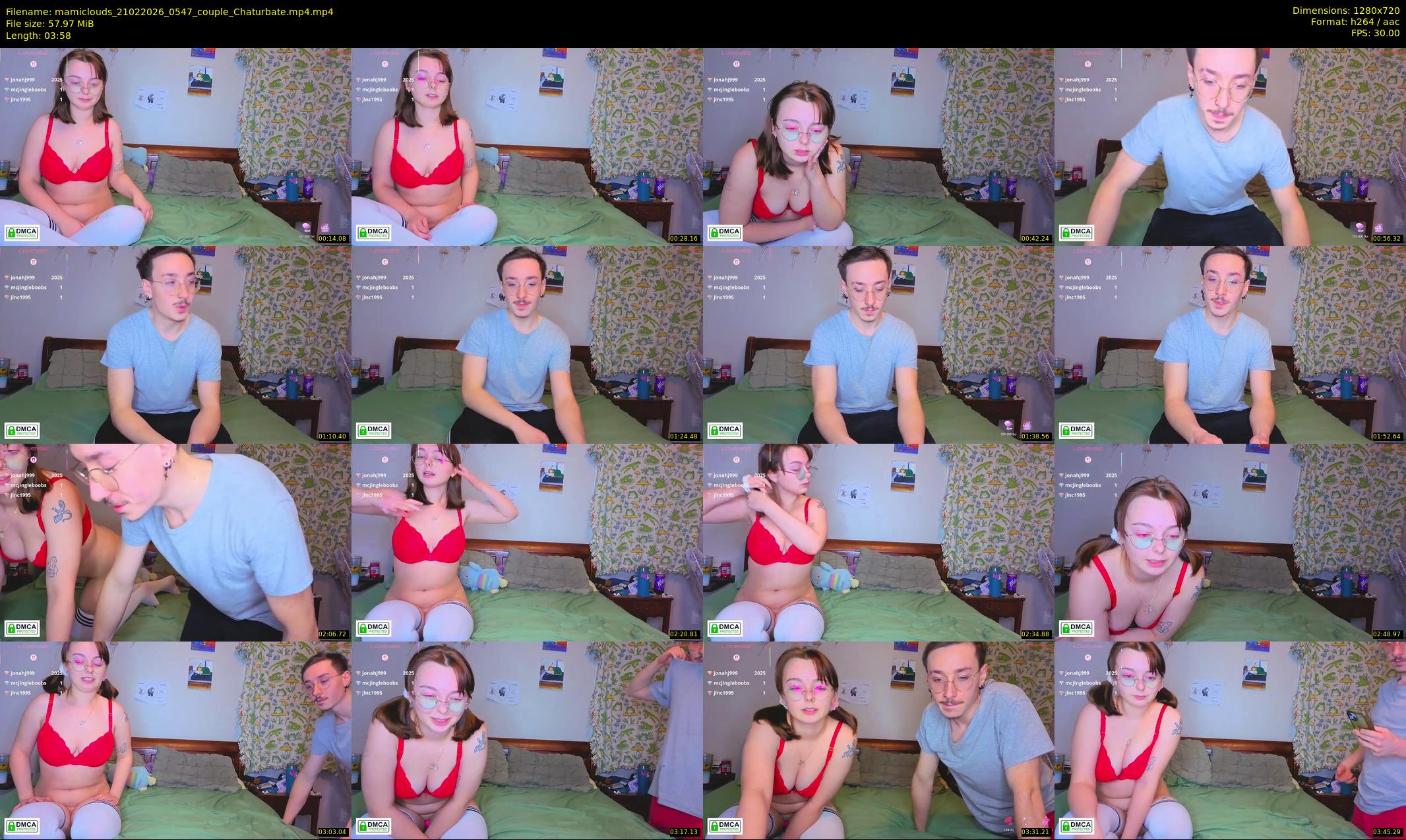 mamiclouds — 4 minute Chaturbate female cam show recording, 720p, Feb 21, 2026