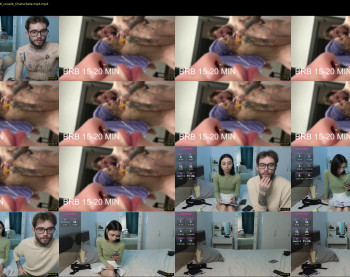 mar7gan — 64 minute Chaturbate couple cam show recording, 720p, Feb 22, 2026