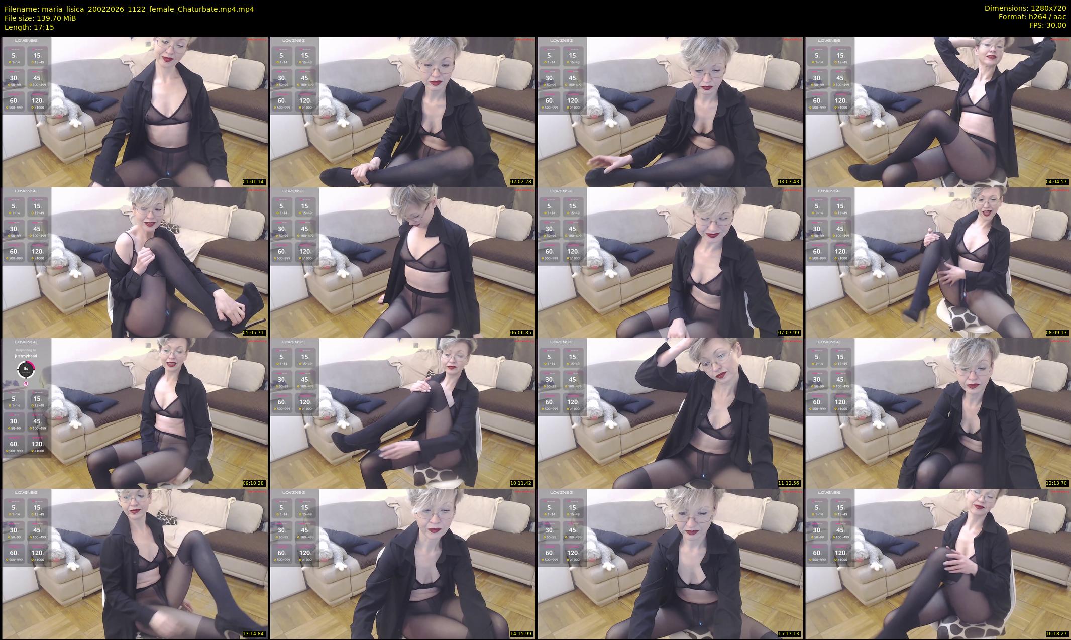 maria_lisica — 18 minute Chaturbate female cam show recording, 720p, Feb 20, 2026