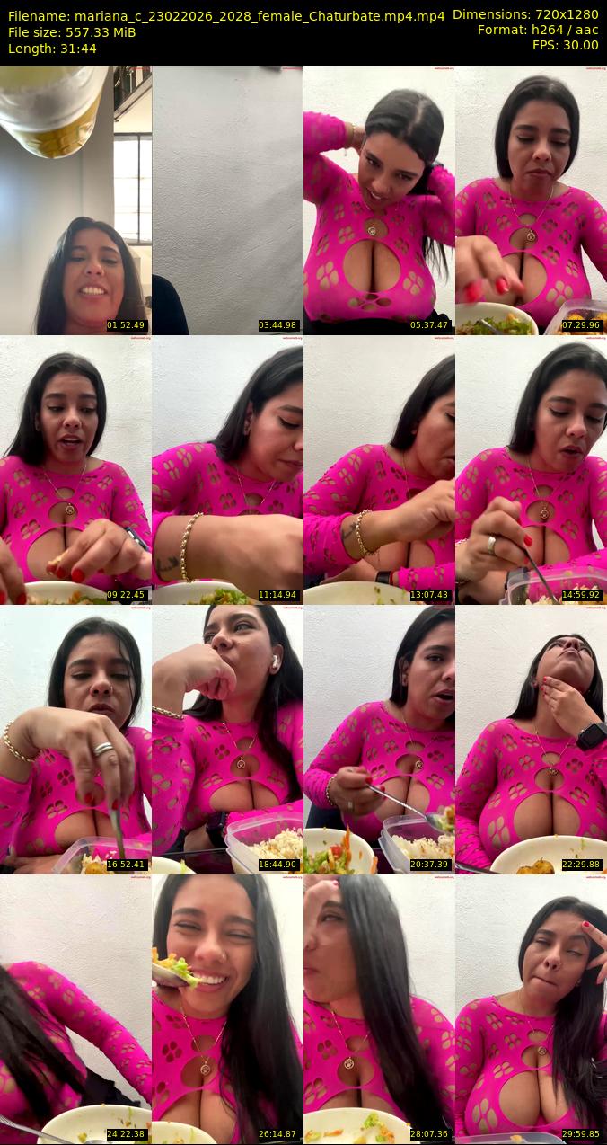 mariana_c — 32 minute Chaturbate female cam show recording, 1080p, Feb 23, 2026