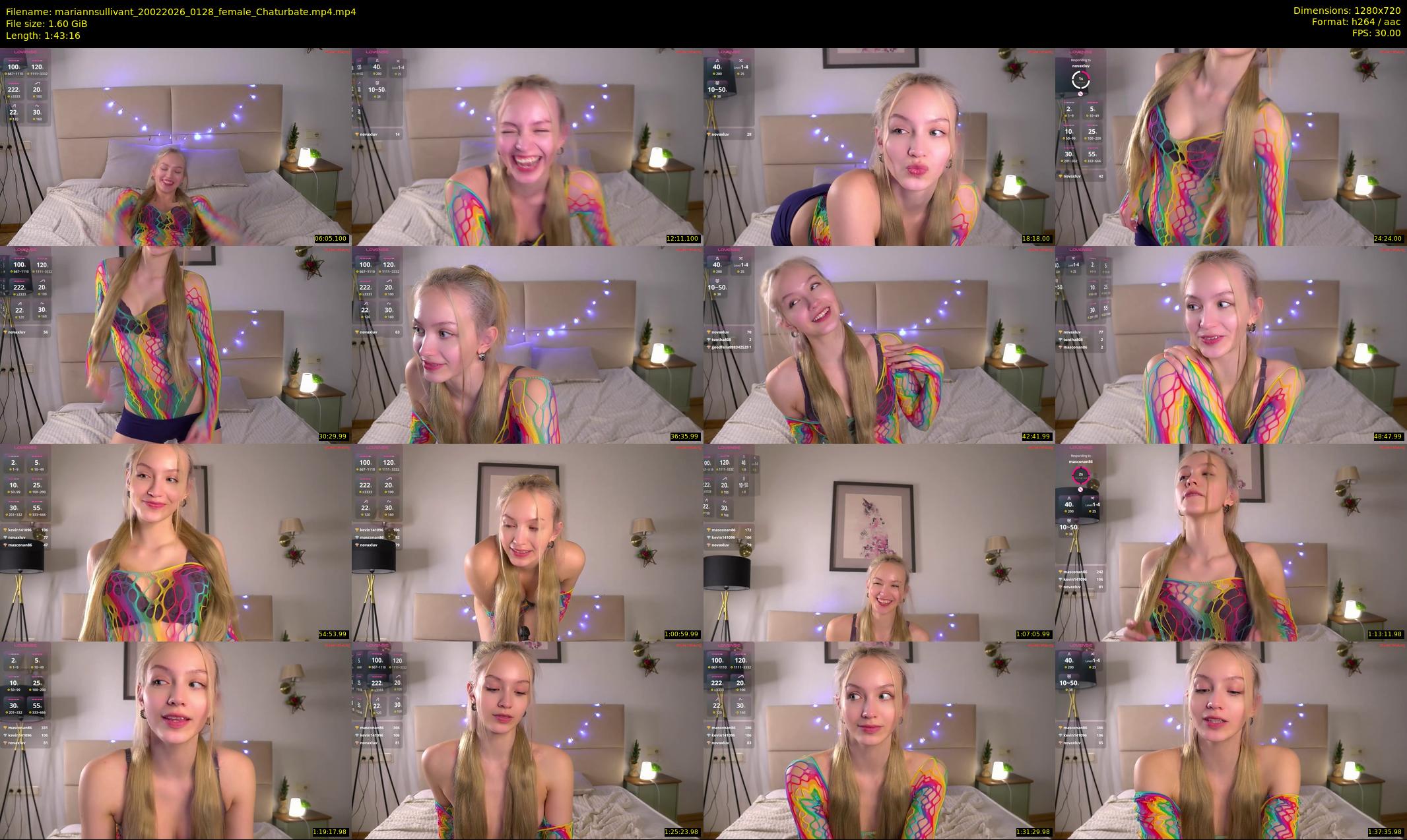 mariannsullivant — 104 minute Chaturbate female cam show recording, 720p, Feb 20, 2026