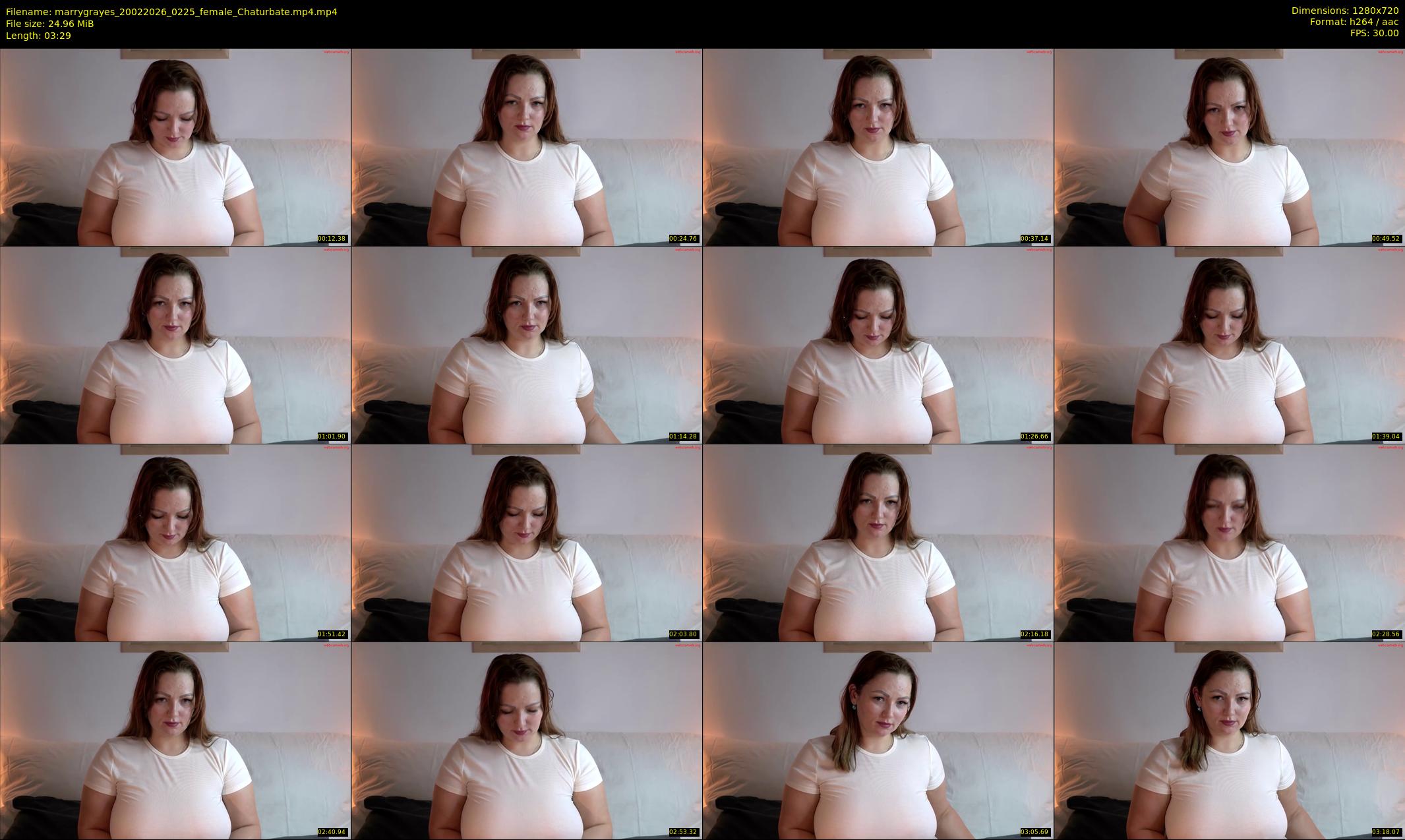 marrygrayes — 4 minute Chaturbate female cam show recording, 720p, Feb 20, 2026