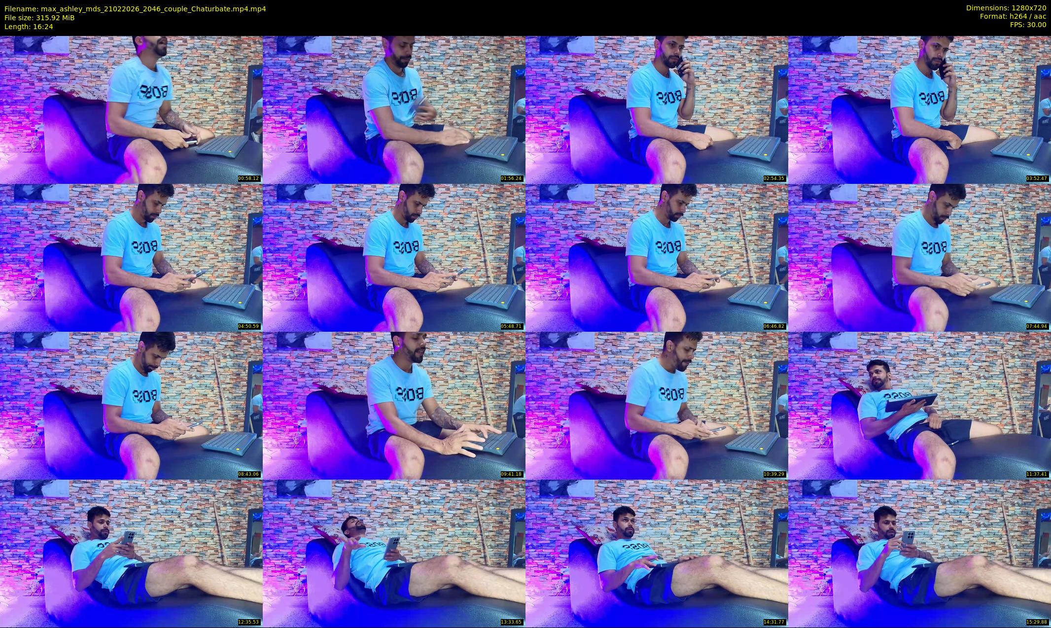 max_ashley_mds — 17 minute Chaturbate couple cam show recording, 720p, Feb 21, 2026
