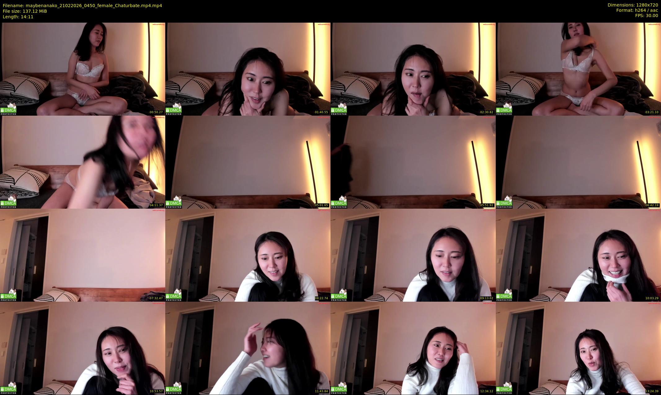 maybenanako — 15 minute Chaturbate female cam show recording, 720p, Feb 21, 2026