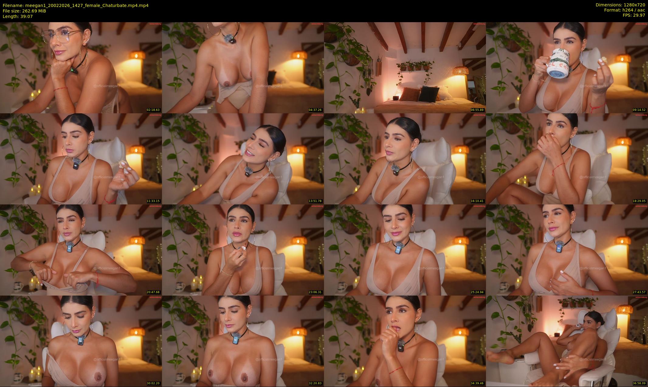 meegan1 — 40 minute Chaturbate female cam show recording, 720p, Feb 20, 2026