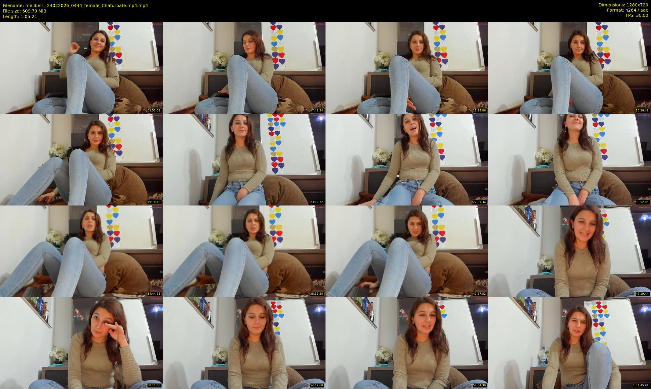 mellbell_ — 66 minute Chaturbate female cam show recording, 720p, Feb 24, 2026