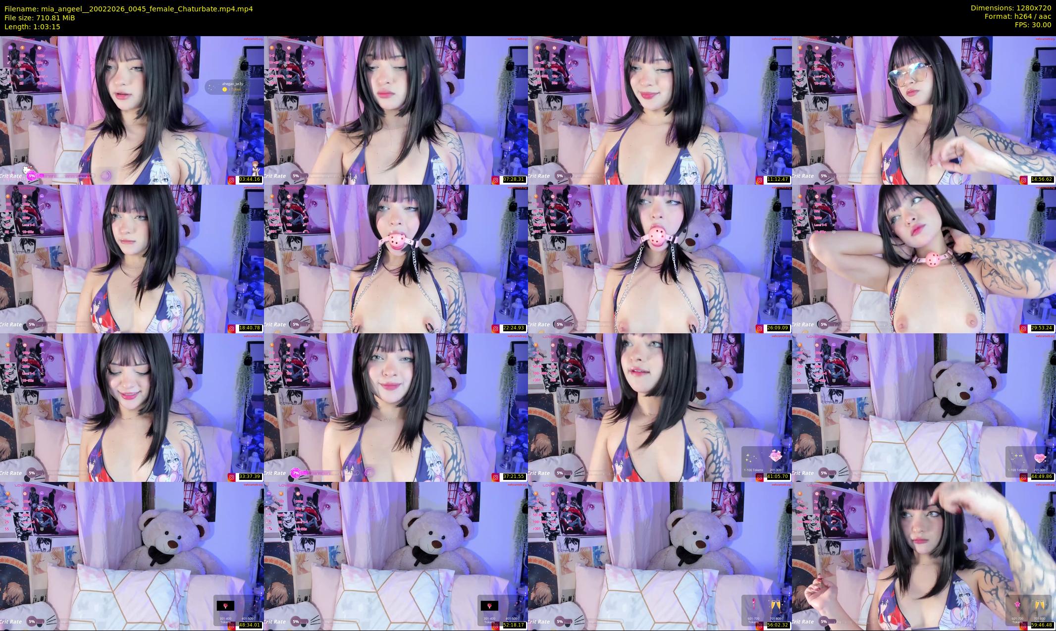mia_angeel_ — 64 minute Chaturbate female cam show recording, 720p, Feb 20, 2026
