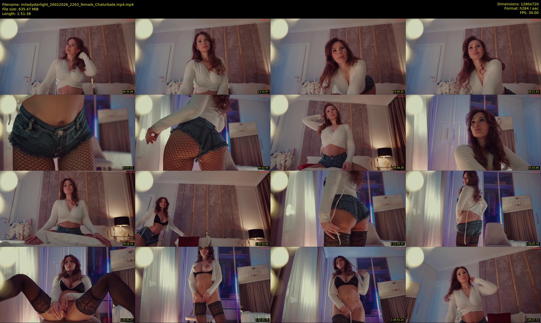miladystarlight — 112 minute Chaturbate female cam show recording, 720p, Feb 20, 2026