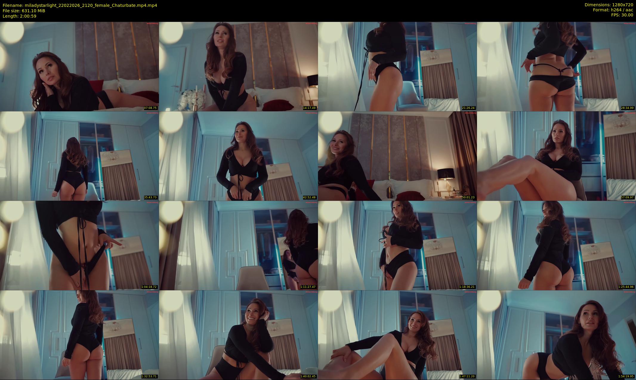 miladystarlight — 121 minute Chaturbate female cam show recording, 720p, Feb 22, 2026