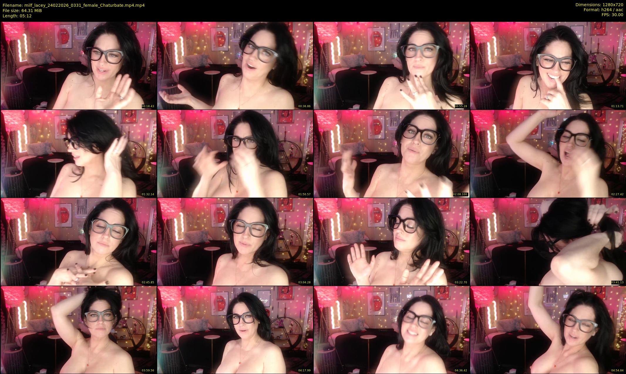 milf_lacey — 6 minute Chaturbate female cam show recording, 720p, Feb 24, 2026
