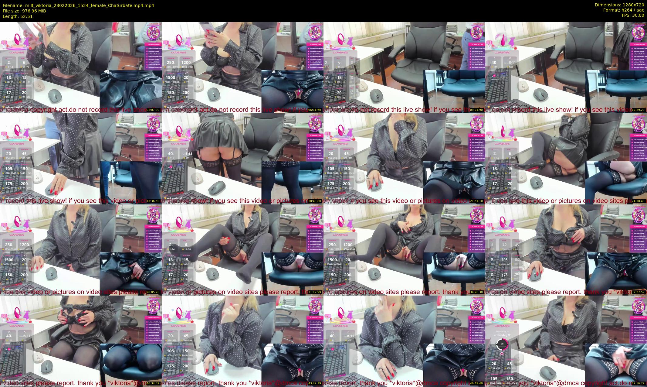 milf_viktoria — 53 minute Chaturbate female cam show recording, 720p, Feb 23, 2026